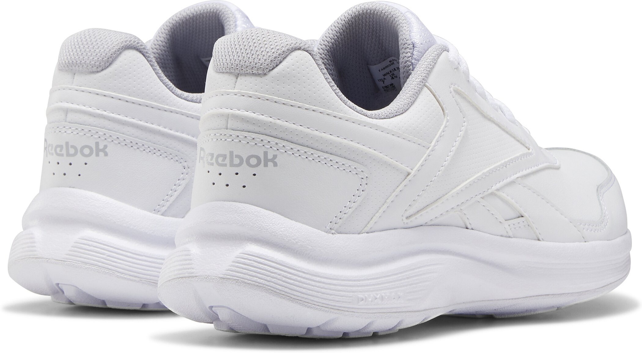 Walkingschuh REEBOK "WALK ULTRA 7.0 DMX MAX", Damen, Gr. 39, weiß, Leder, Synthetik, Schuhe Walkingschuh 3