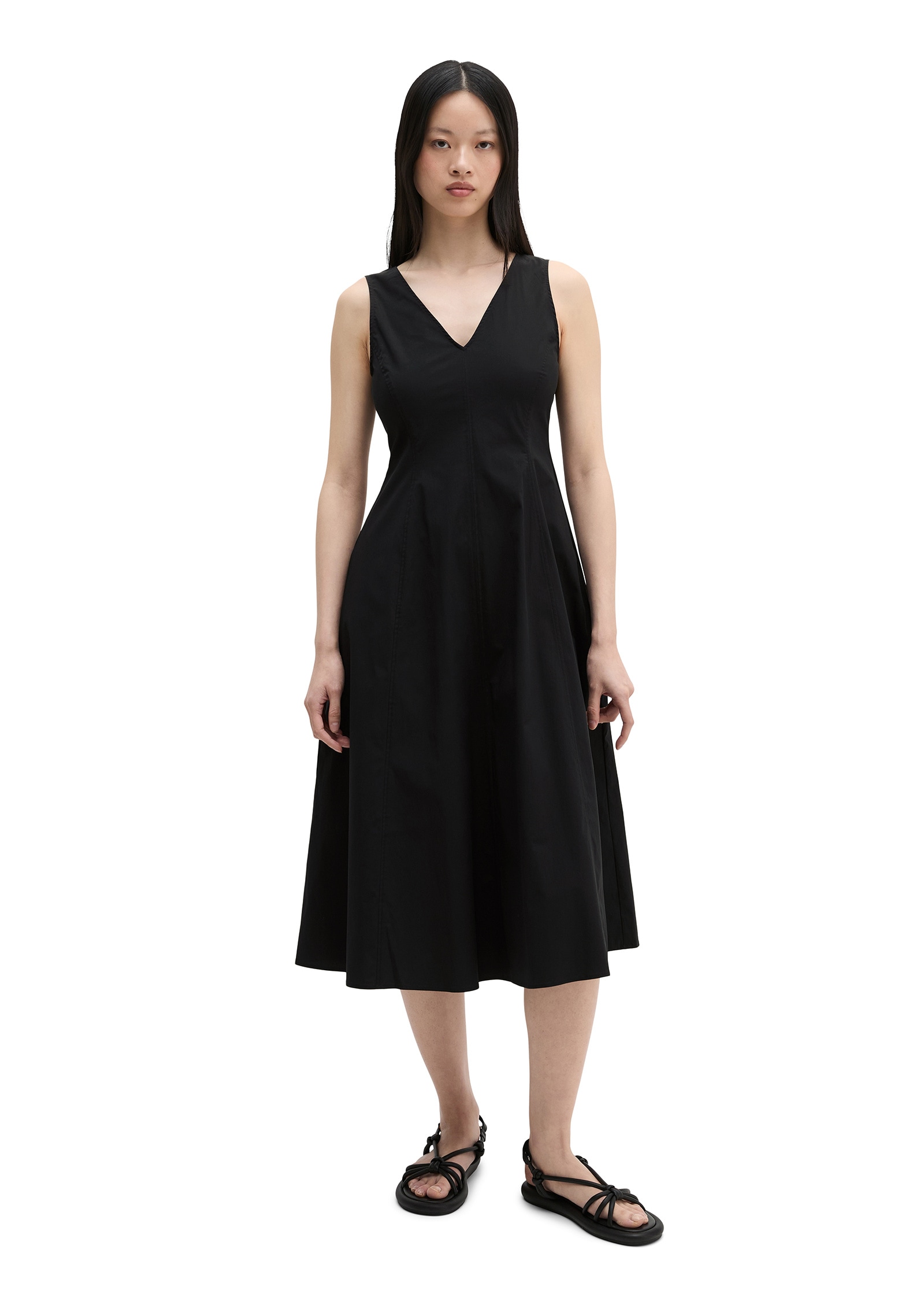 Marc O'Polo Midikleid »aus Popeline-Stretch«