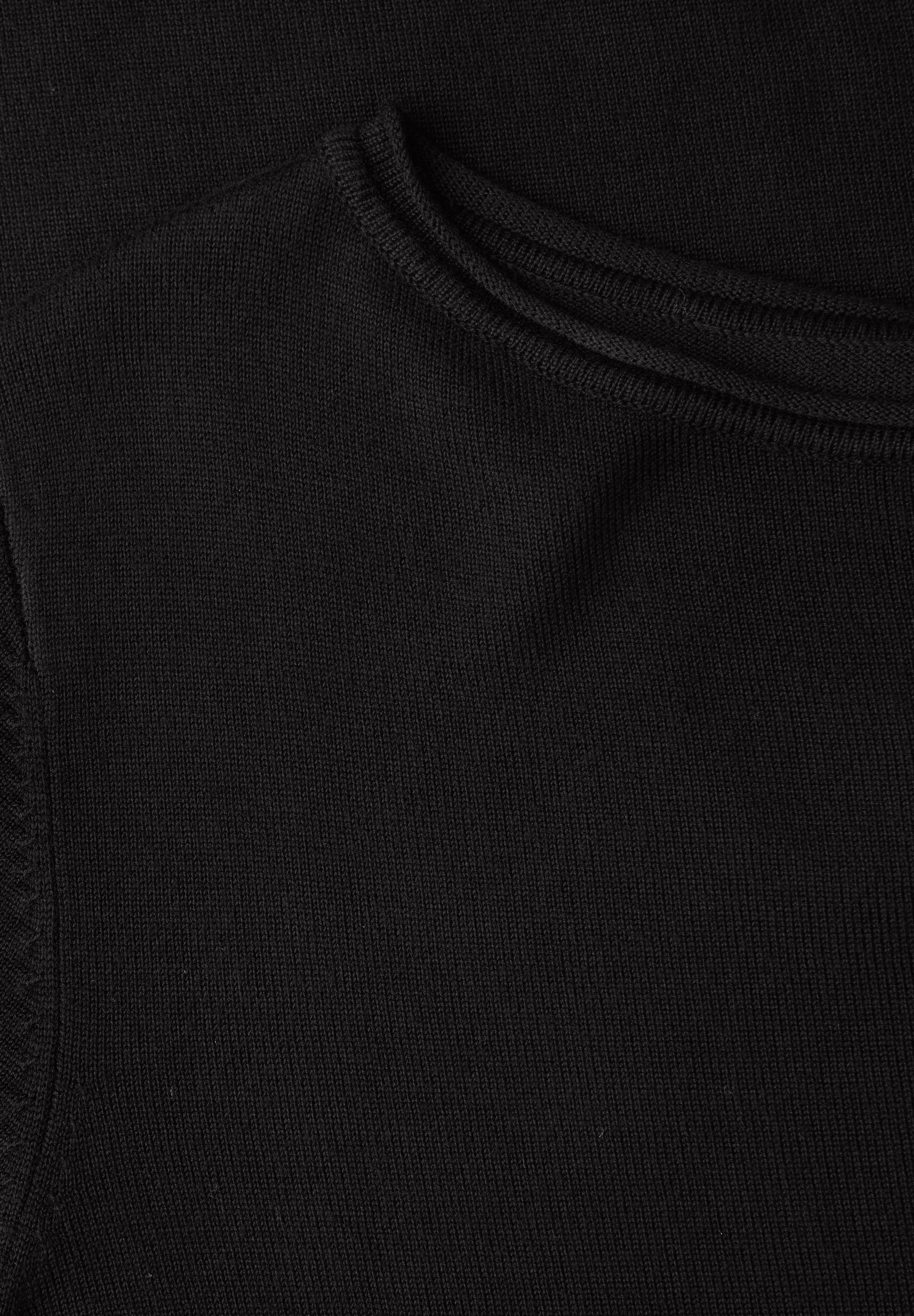 STREET ONE Longpullover mit Strick-Detail