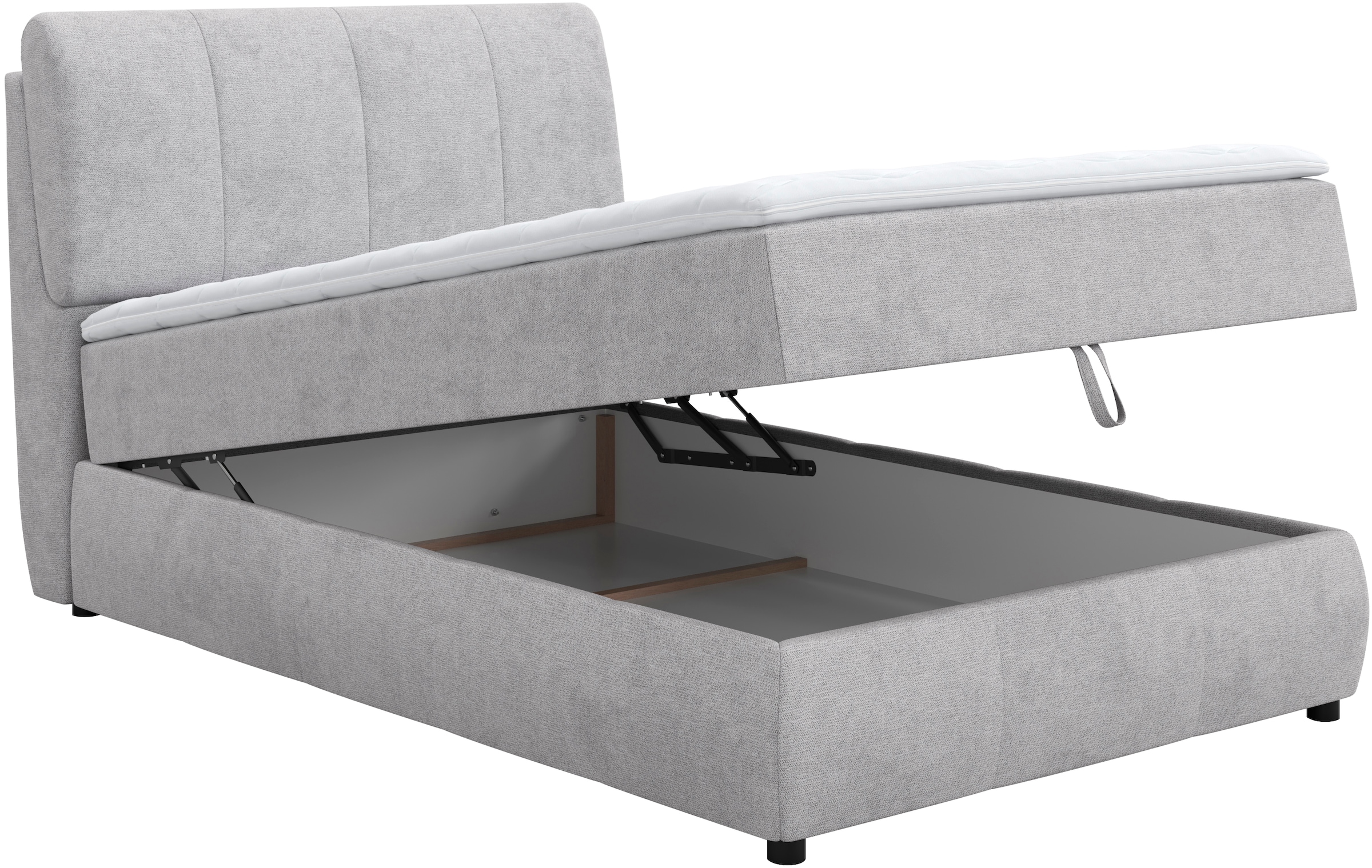 COTTA Boxbett »Cooper«, inkl. Topper, Bettkasten und verstellbarem Kopfteil