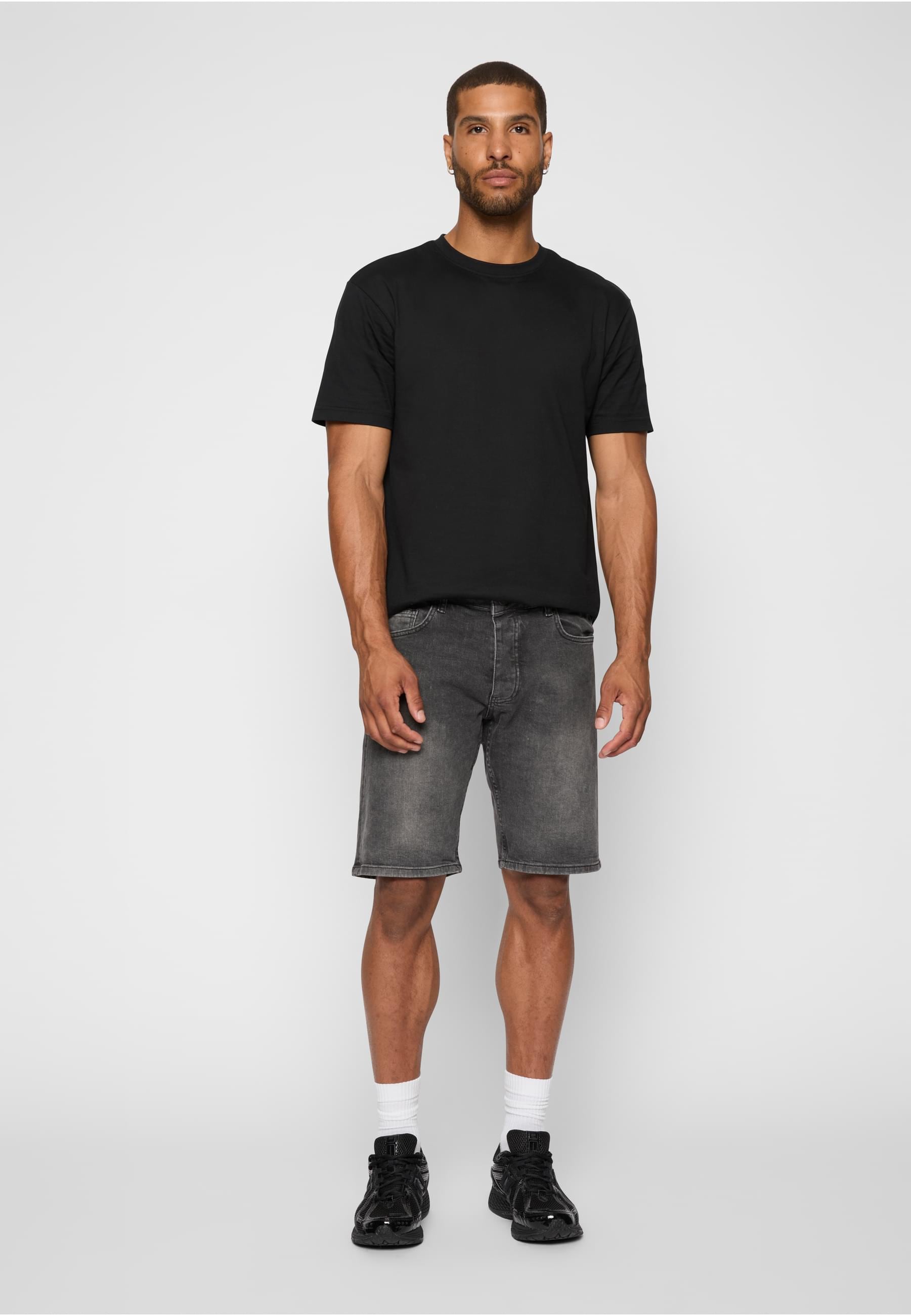 2Y Studios Stoffhose »2Y Studios Herren 2Y Basic Slim Fit Denim Shorts«