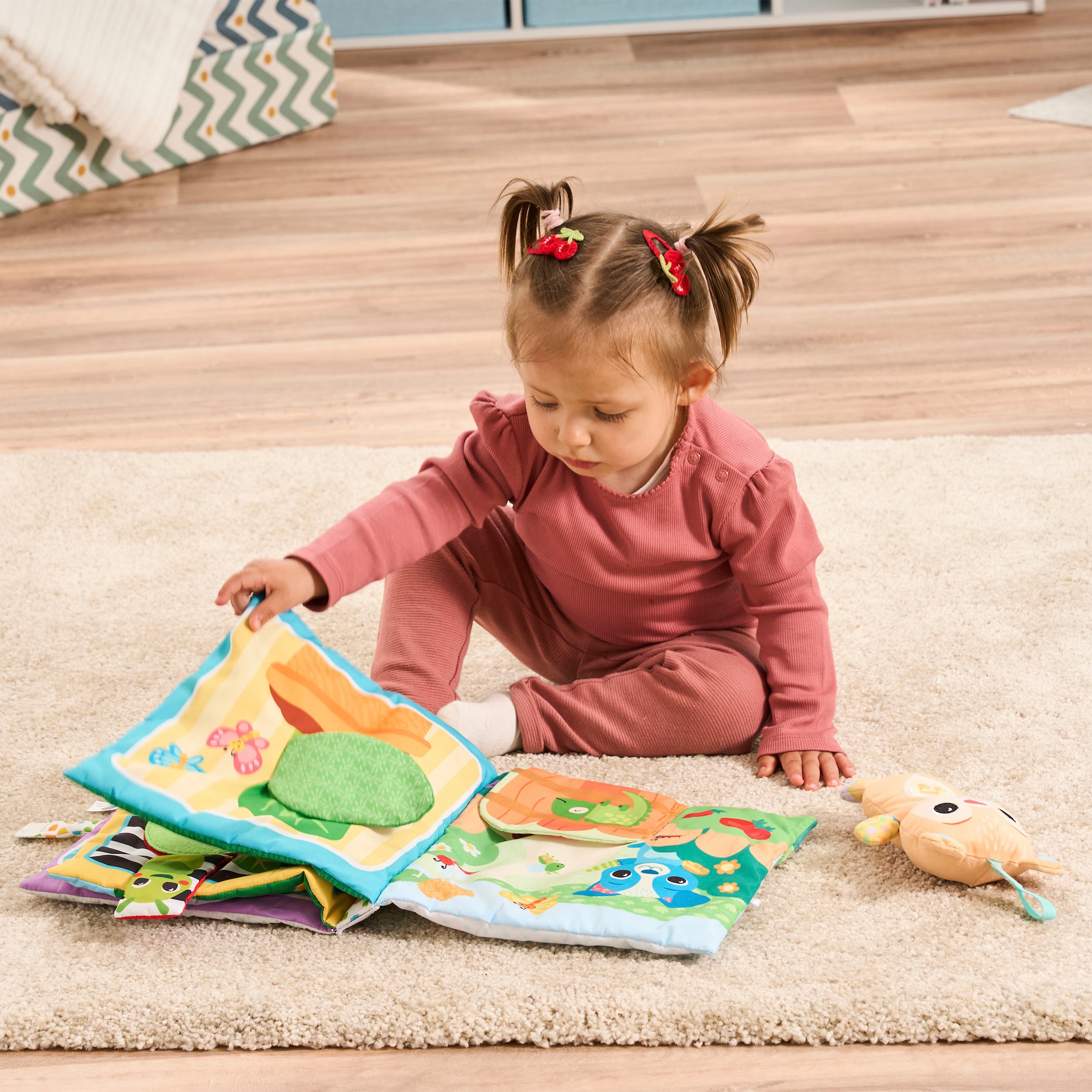 Vtech® Stoffbuch »Vtech Baby, Mein großes Plüschbuch«, mit Licht- und Soundeffekt