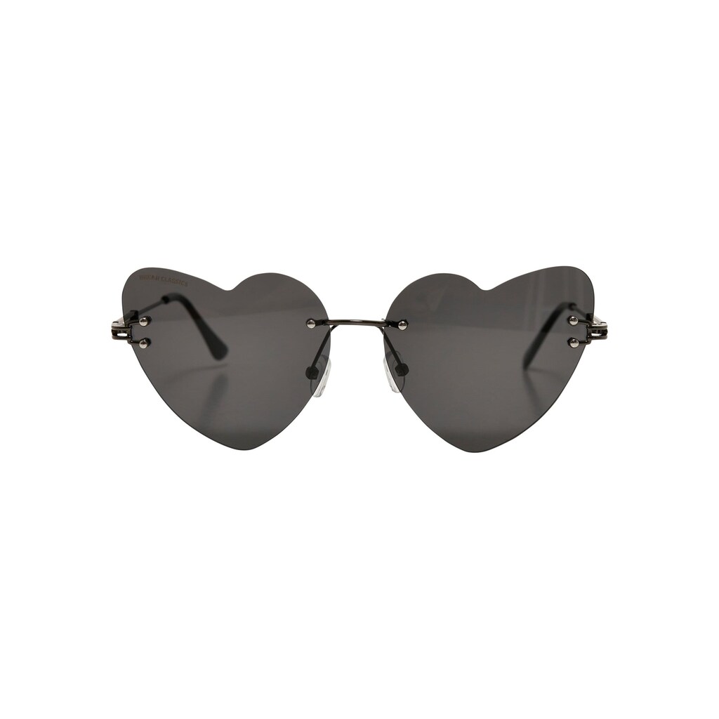 URBAN CLASSICS Sonnenbrille »Urban Classics Unisex Sunglasses Heart With Chain«