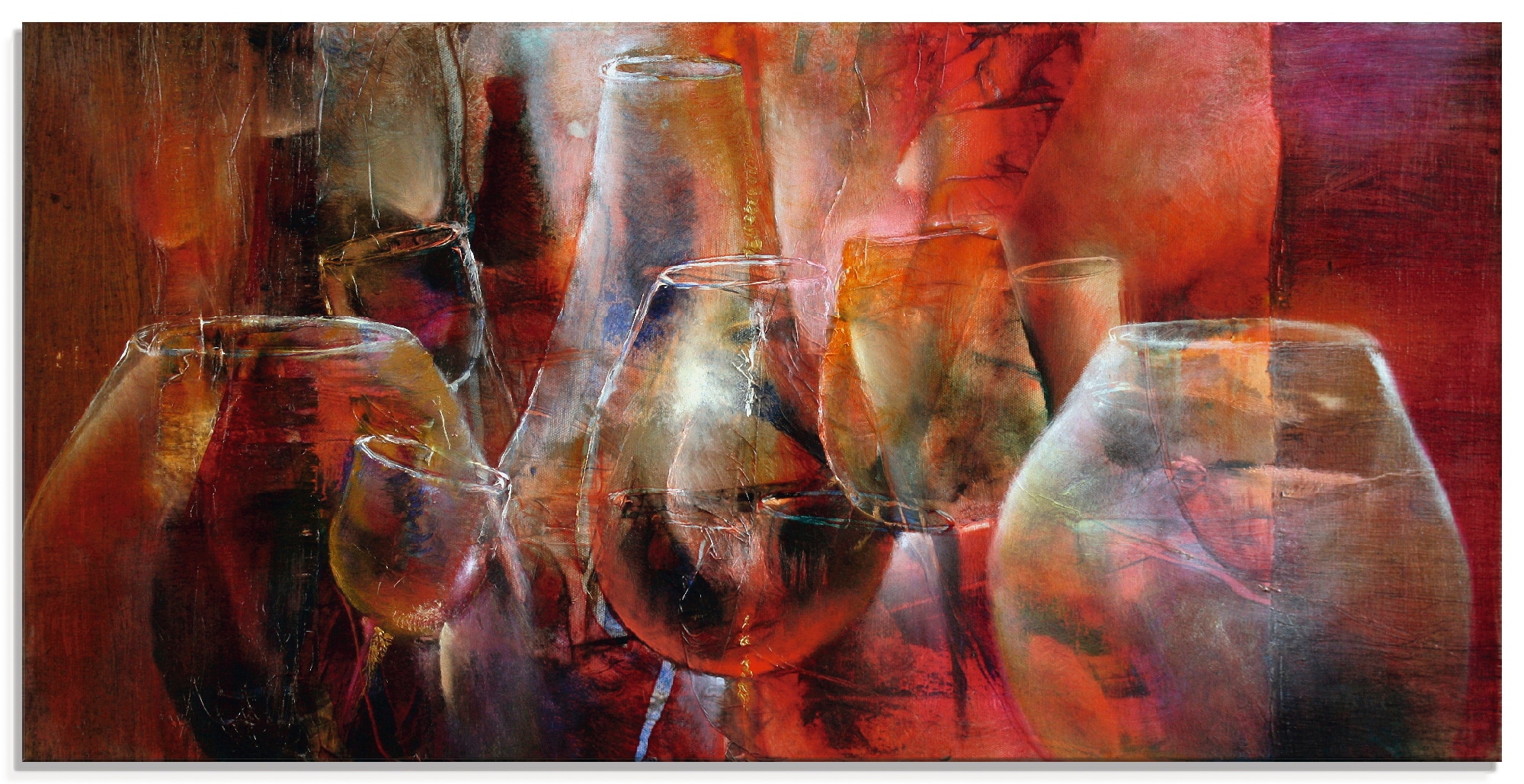 Artland Glasbild "Party", Arrangements, (1 St.), in verschiedenen Größen
