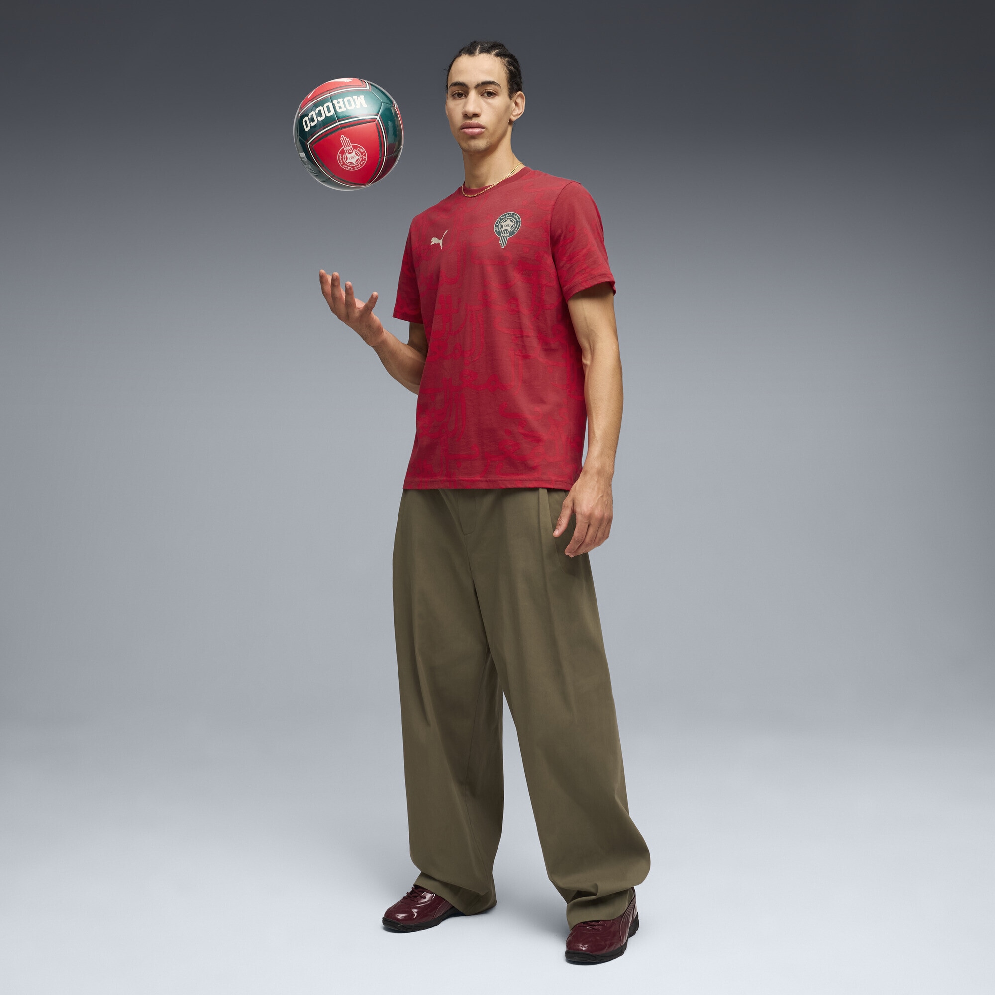 PUMA T-Shirt »Marokko ftblCulture T-Shirt mit Print Herren«