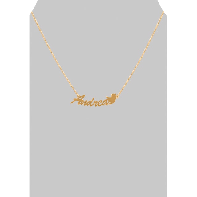 Firetti Namenskette »Schmuck Geschenk Silber 925 Halskette mit deinem Namen«,  GRAVURwunsch per Mail, Anlass Geburtstag Valentinstag Weihnachten bestellen  | BAUR