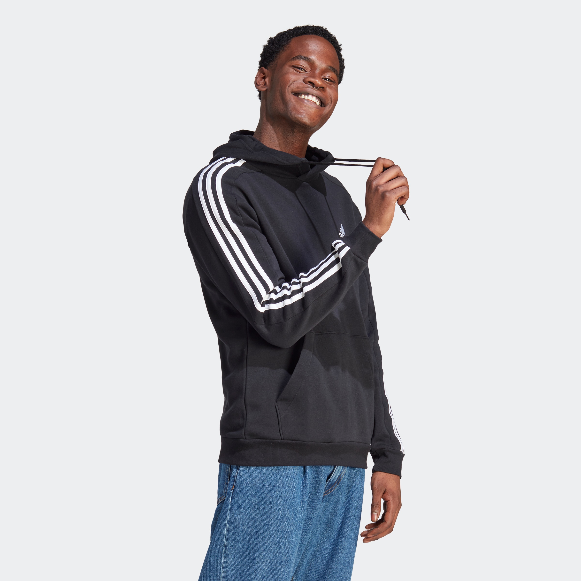 adidas Sportswear Kapuzensweatshirt "ESSENTIALS 3STREIFEN HOODIE"