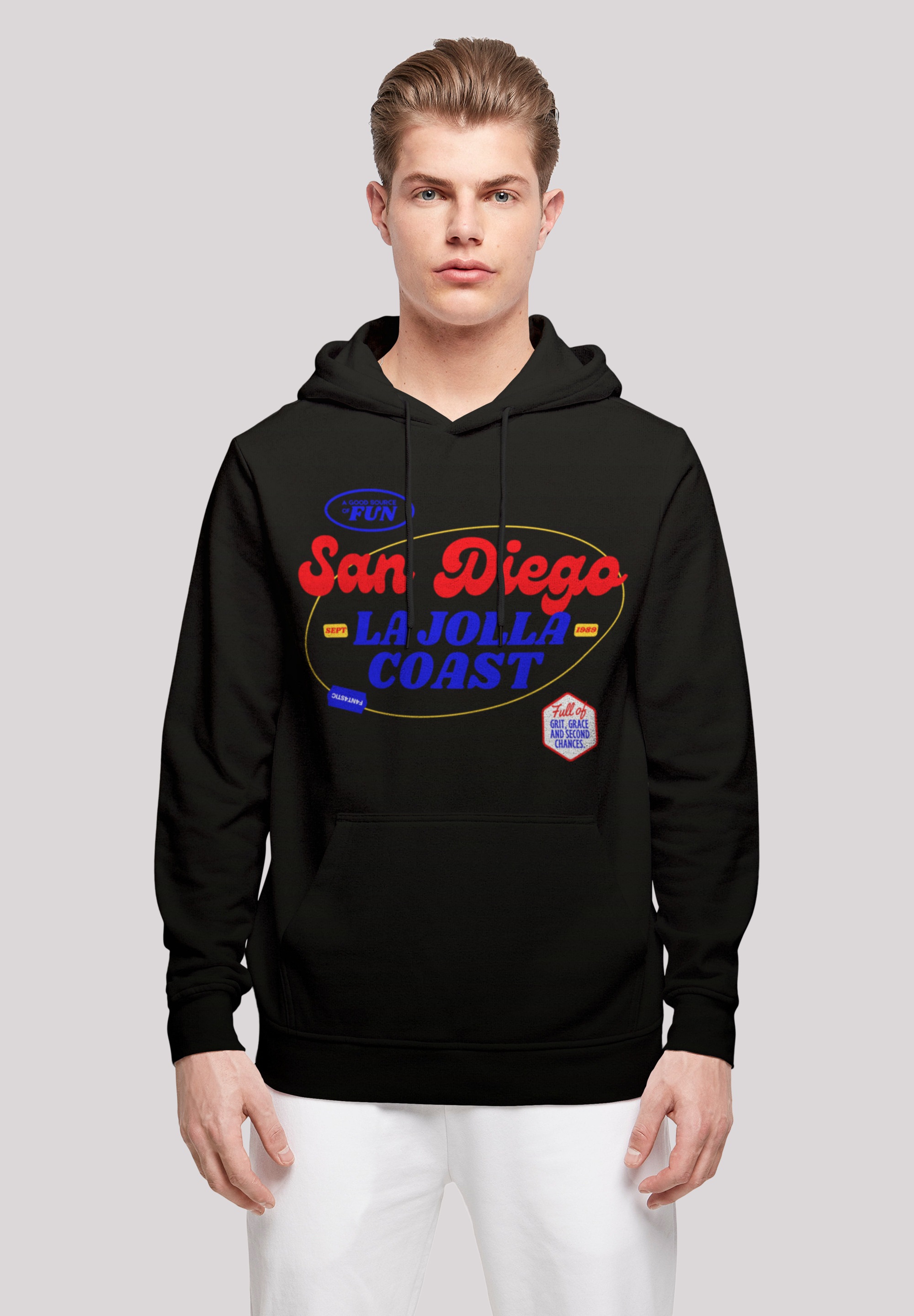 F4NT4STIC Kapuzenpullover "San Diego HOODIE", Print