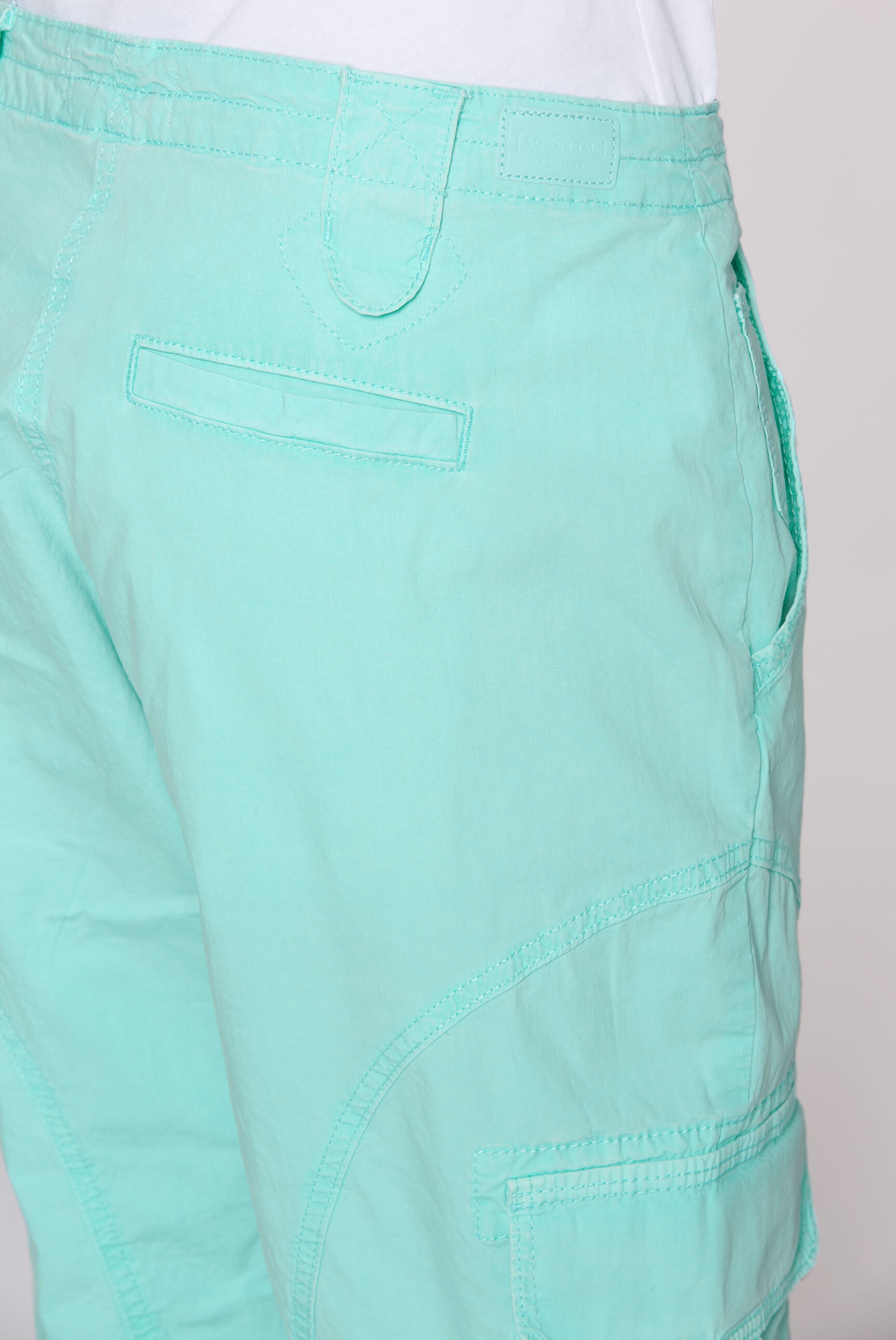 SOCCX Shorts, mit aufgesetzten Taschen vorne