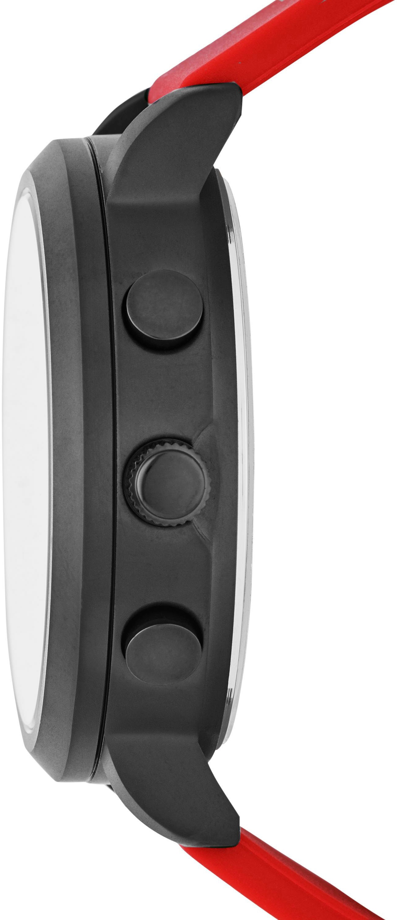Skechers Chronograph »LAWNDALE«, Quarzuhr, Armbanduhr, Herrenuhr, Silikonarmband, digital,Stoppfunktion