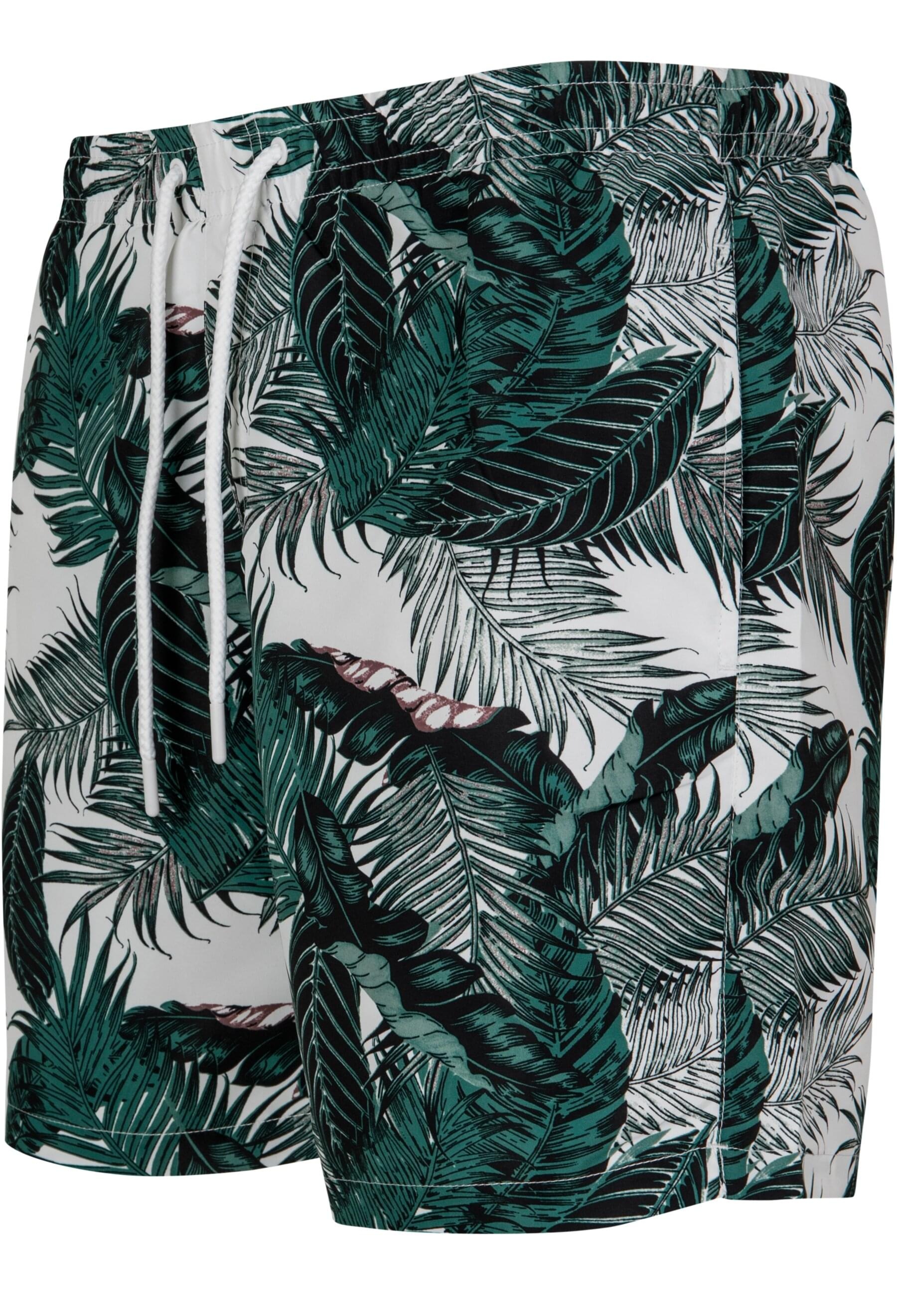 URBAN CLASSICS Badeshorts »Urban Classics Herren Pattern Swim Shorts«