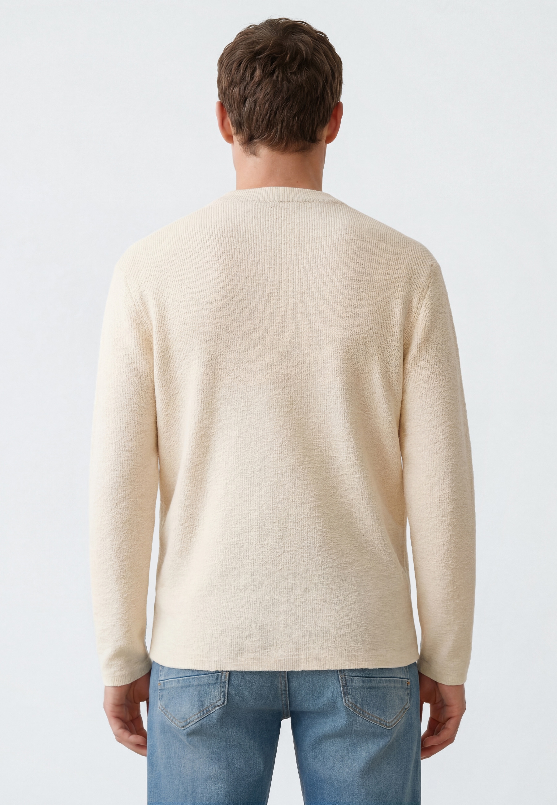 Mavi Rundhalspullover »CREW NECK SWEATER« Premium Pullover