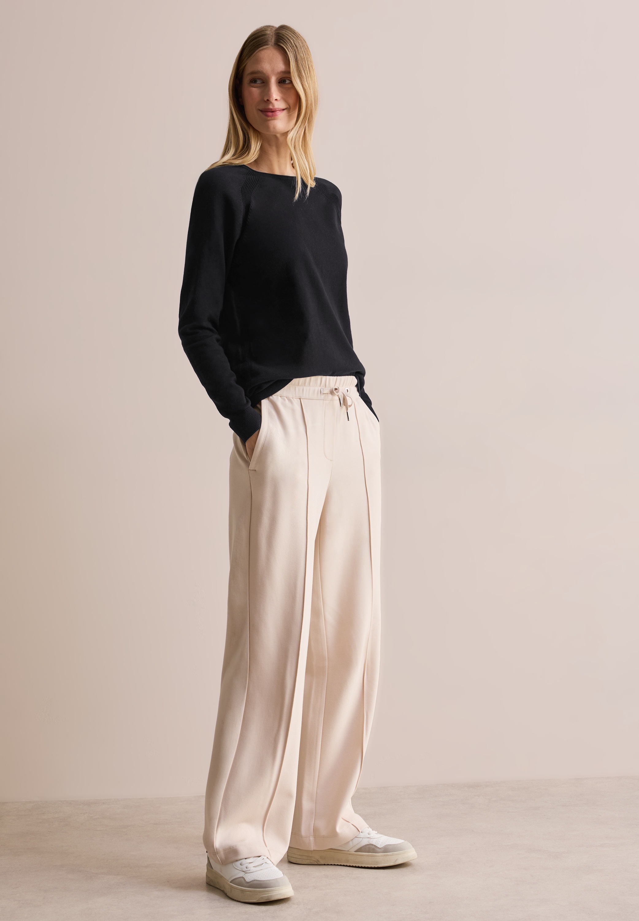 Cecil Strickpullover, aus reiner Baumwolle