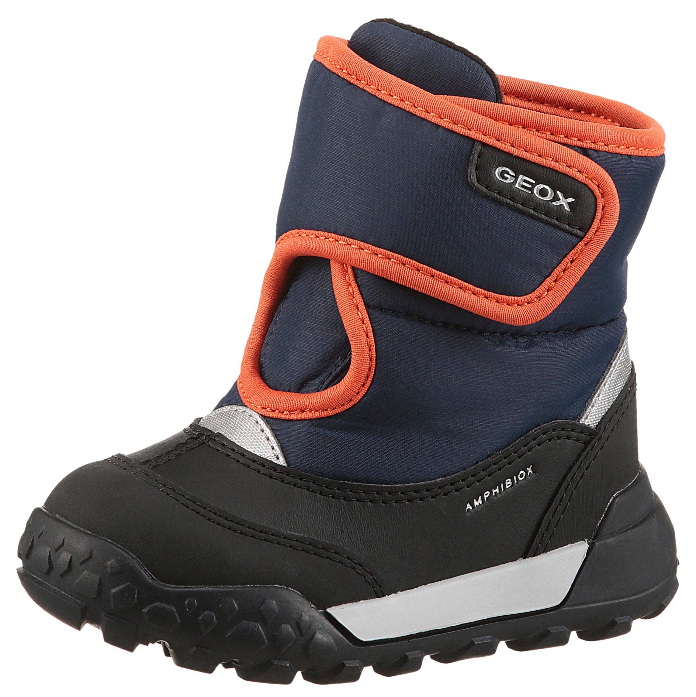 Geox Winterstiefel "B TREKKYUP BOY B ABX" Snowboots, Klettschuh mit Warmfut günstig online kaufen