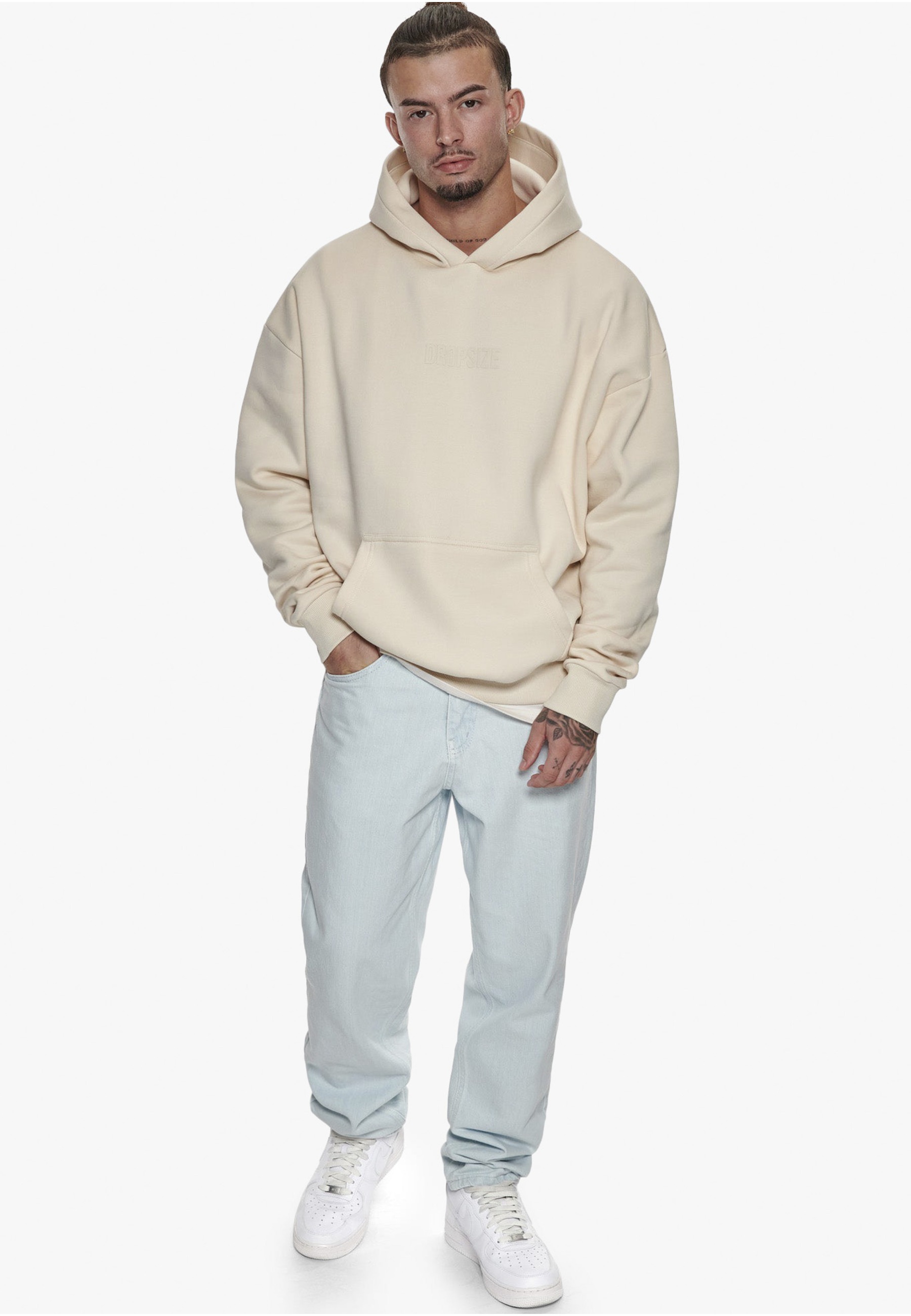 Dropsize Kapuzenpullover »Dropsize Herren Dropsize Heavy Oversize Center HD Hoodie« 1 Stk.