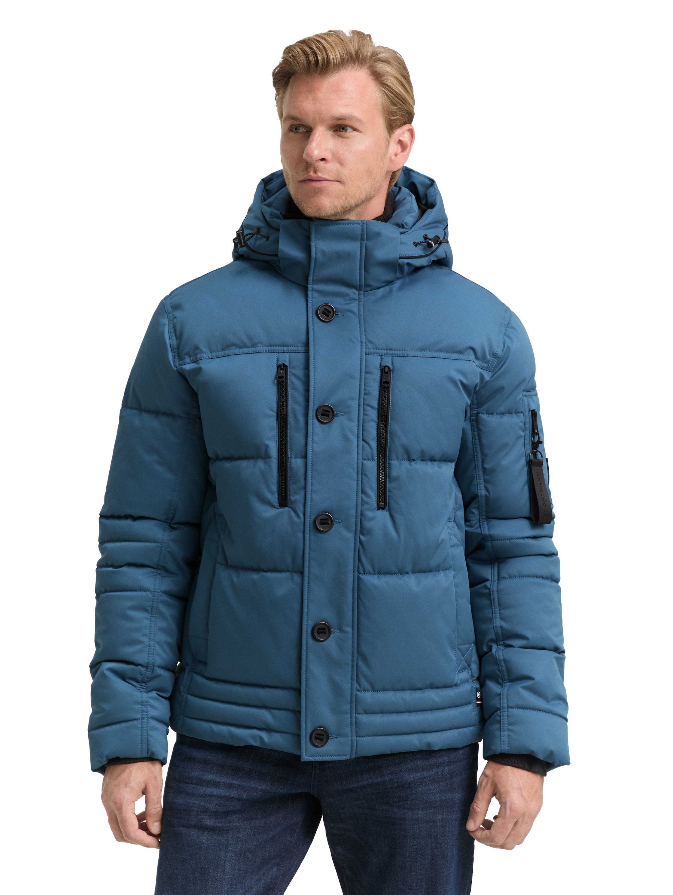 TOM TAILOR Steppjacke, mit Kapuze, mit Kapuze günstig online kaufen