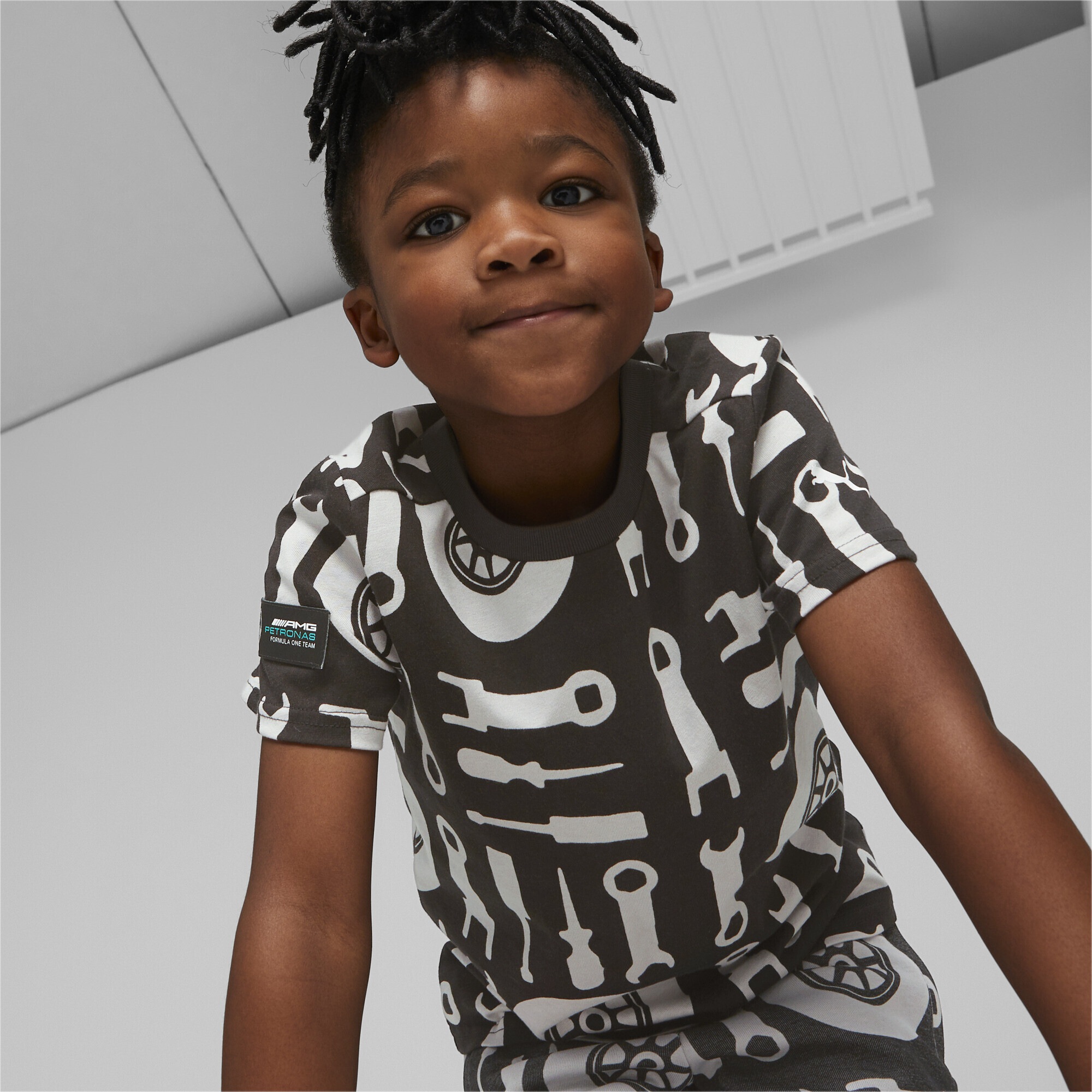 PUMA Trainingsshirt »Mercedes-AMG Petronas Motorsport T-Shirt Kinder«