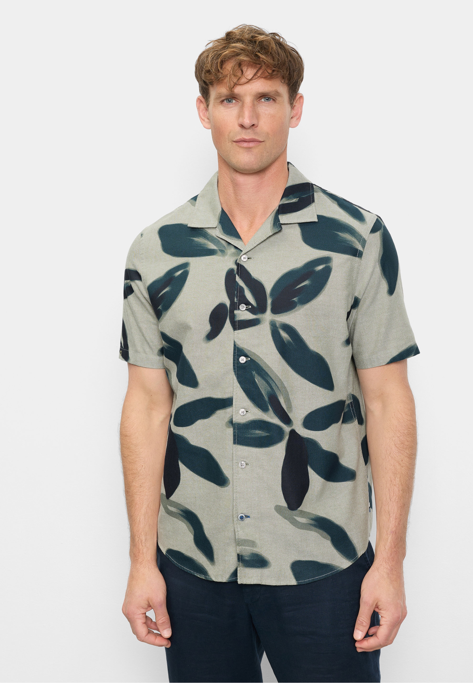 OLYMP Langarmhemd "OLYMP Casual, regular fit, Reverskragen" günstig online kaufen