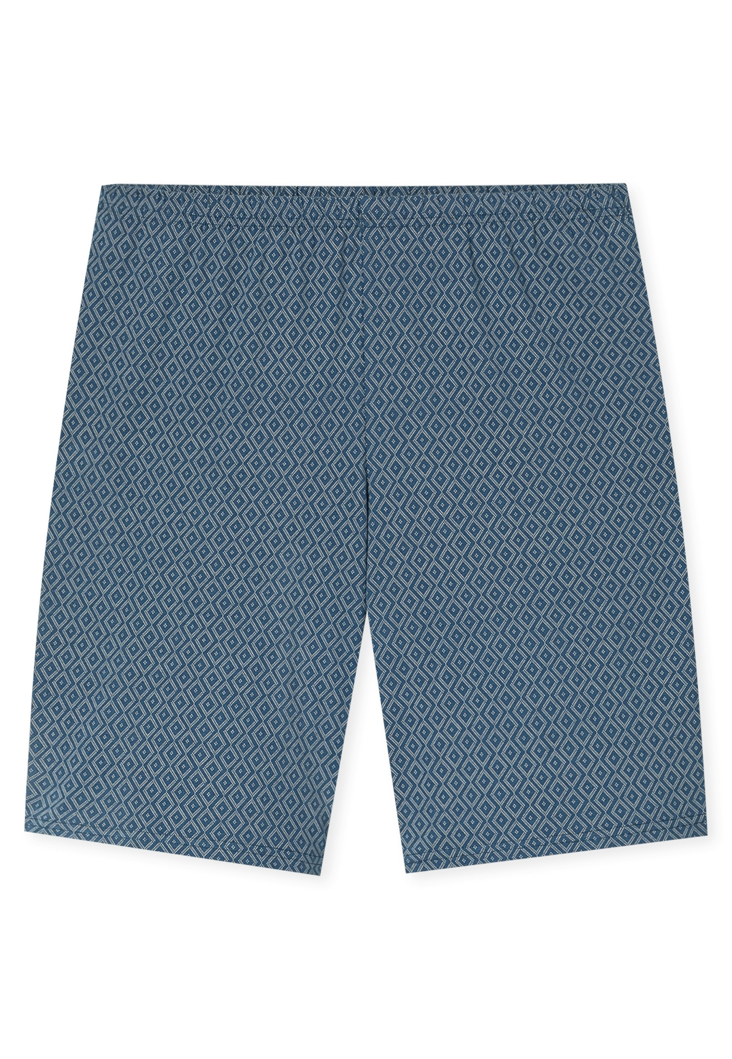 Schiesser Pyjama »Casual Essentials« 0, 2 mit unifarbenem Oberteil und gemusterter Hose