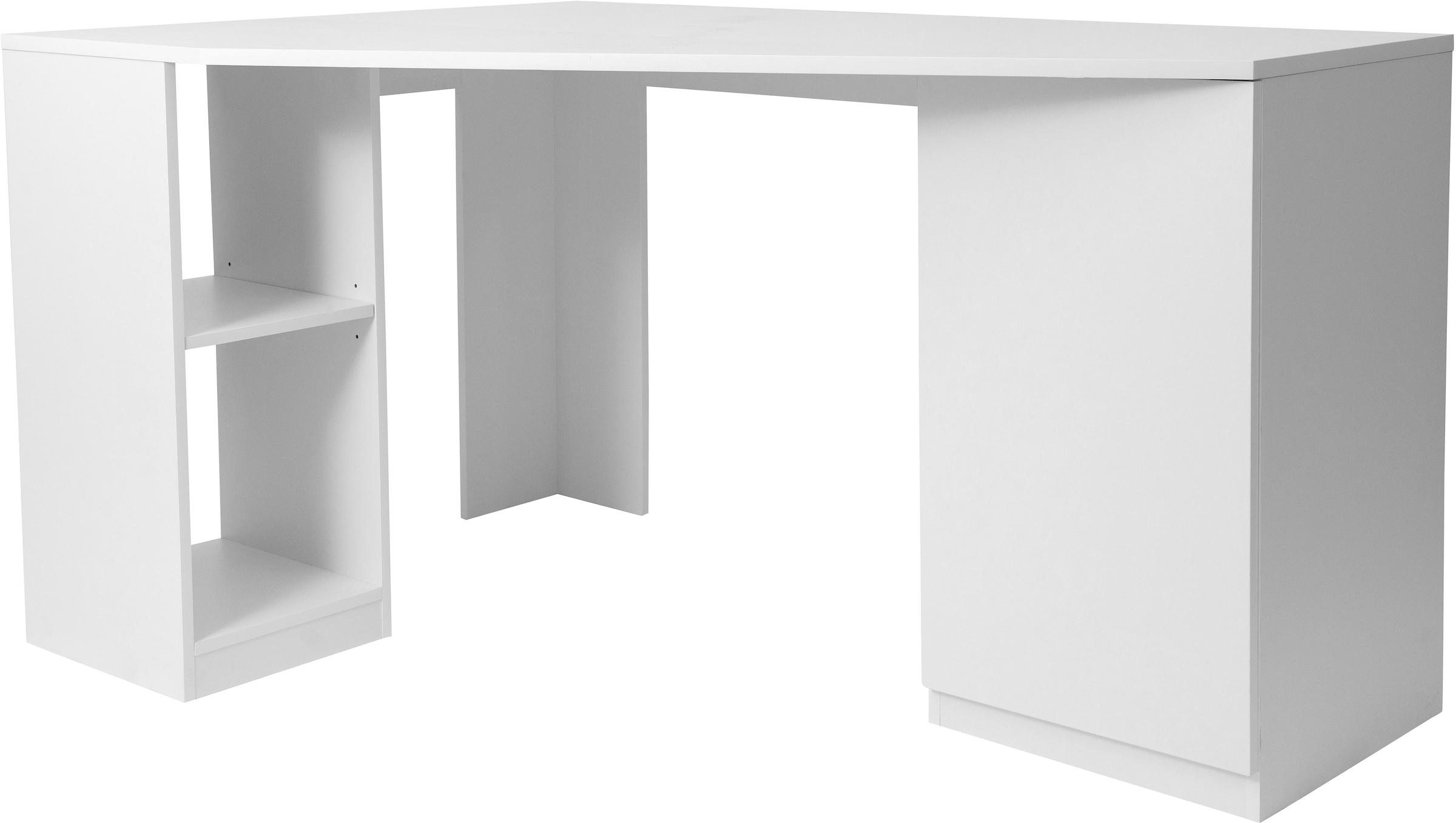 OTTO home Eckschreibtisch "AVRIL" Regalschreibtisch mit viel Stauraum, Push günstig online kaufen