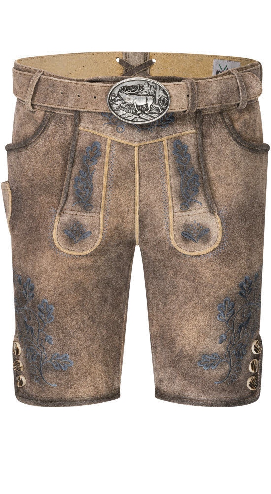 Nübler Trachtenlederhose "Lederhose kurz Klemens Jein" günstig online kaufen