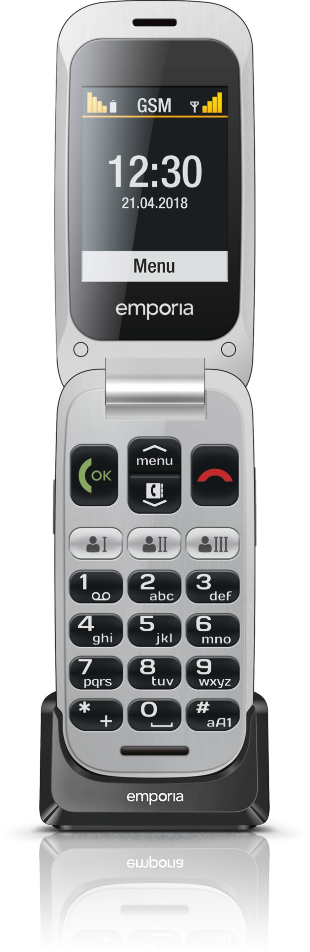 Emporia Klapphandy »ONE V200i«, Grau