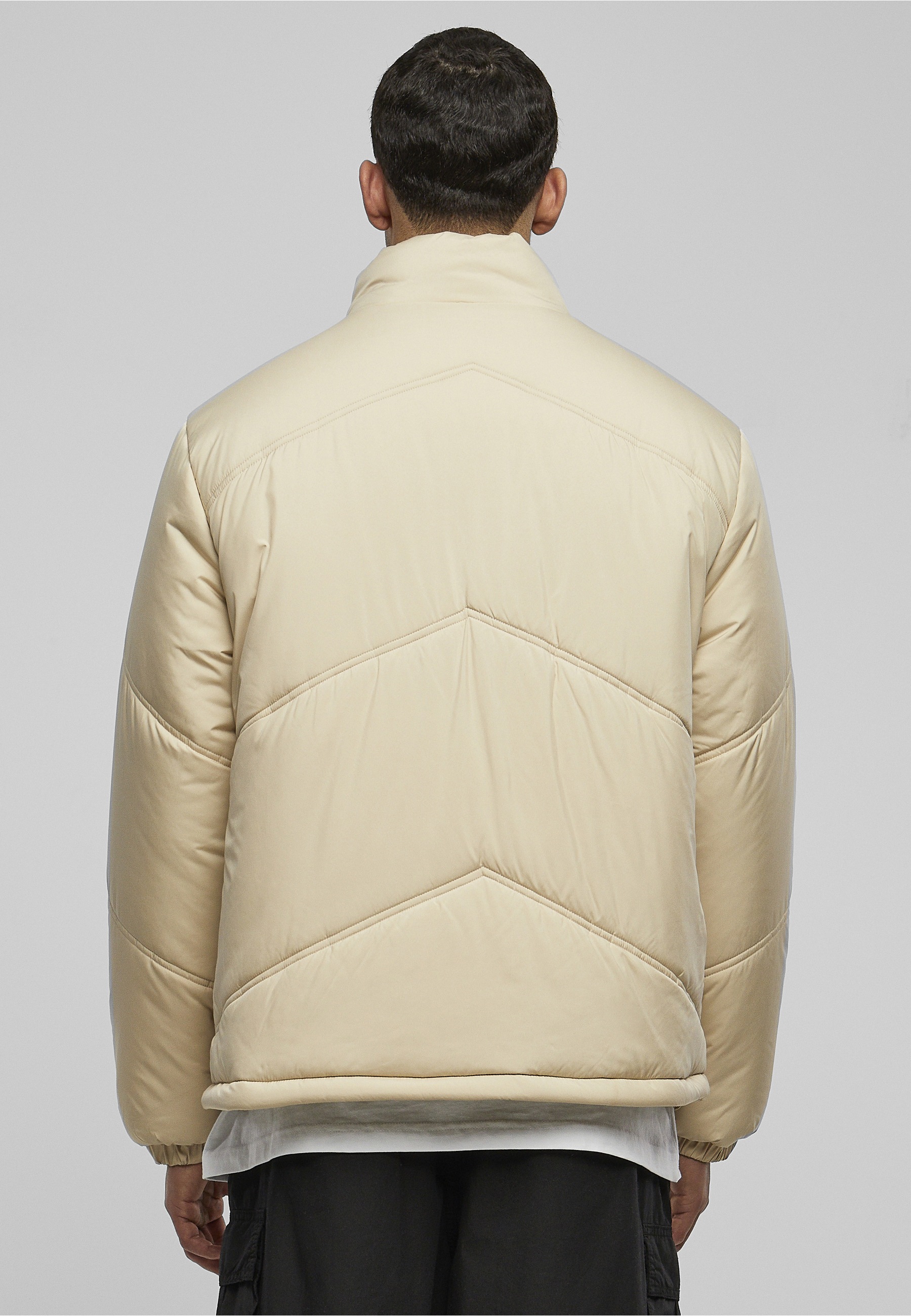 URBAN CLASSICS Allwetterjacke »Urban Classics Herren Arrow Puffer Jacket« 1 Stk. tlg. ohne Kapuze