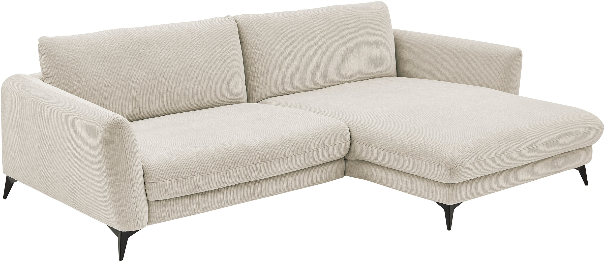 Die PlanBar Ecksofa »MP-IN23149 L-Form«, Kaltschaumpolsterung mit SoftSitz, Lose Rückenkissen