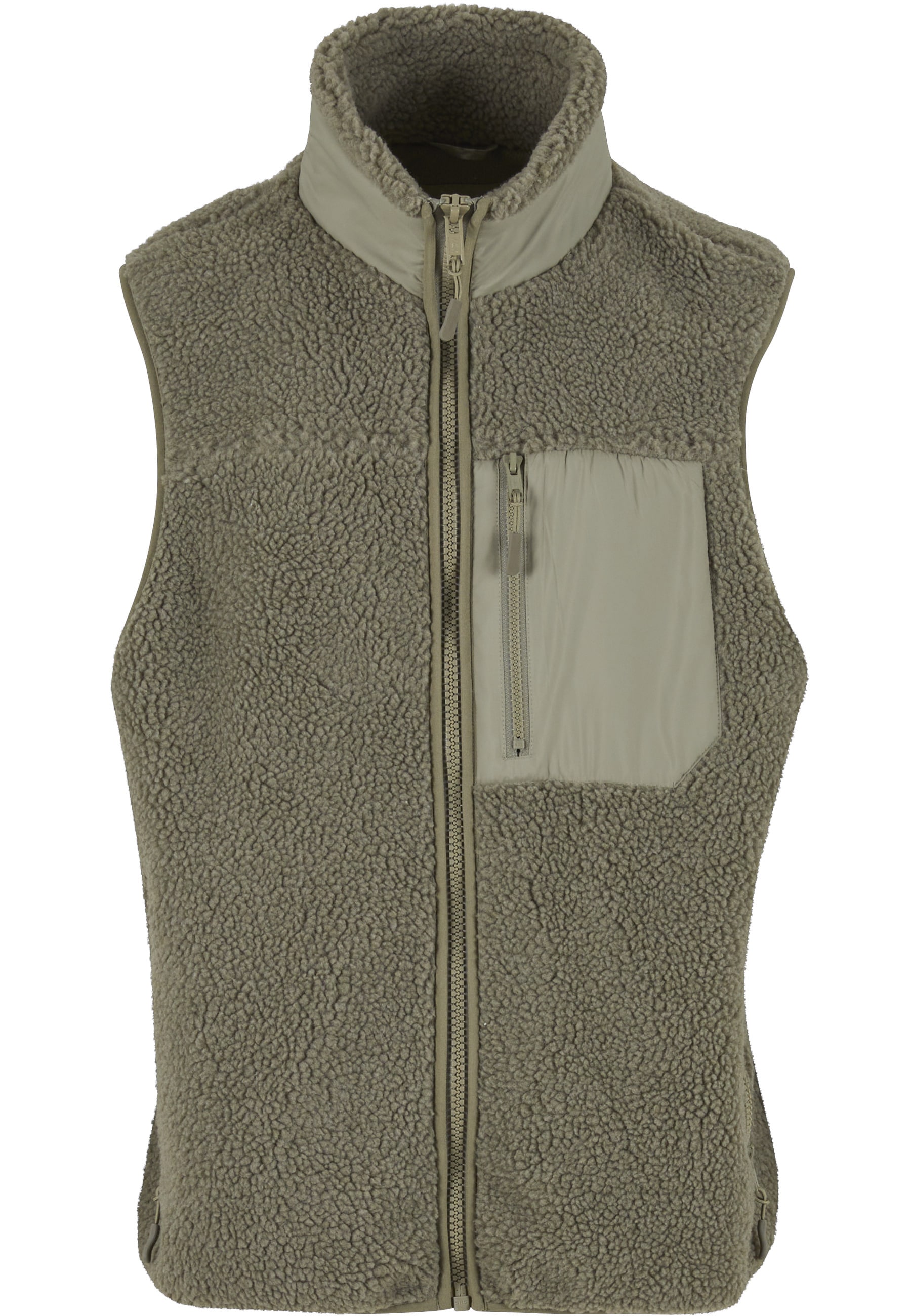 URBAN CLASSICS Steppweste "Urban Classics Sherpa Vest" 1 Stk. günstig online kaufen
