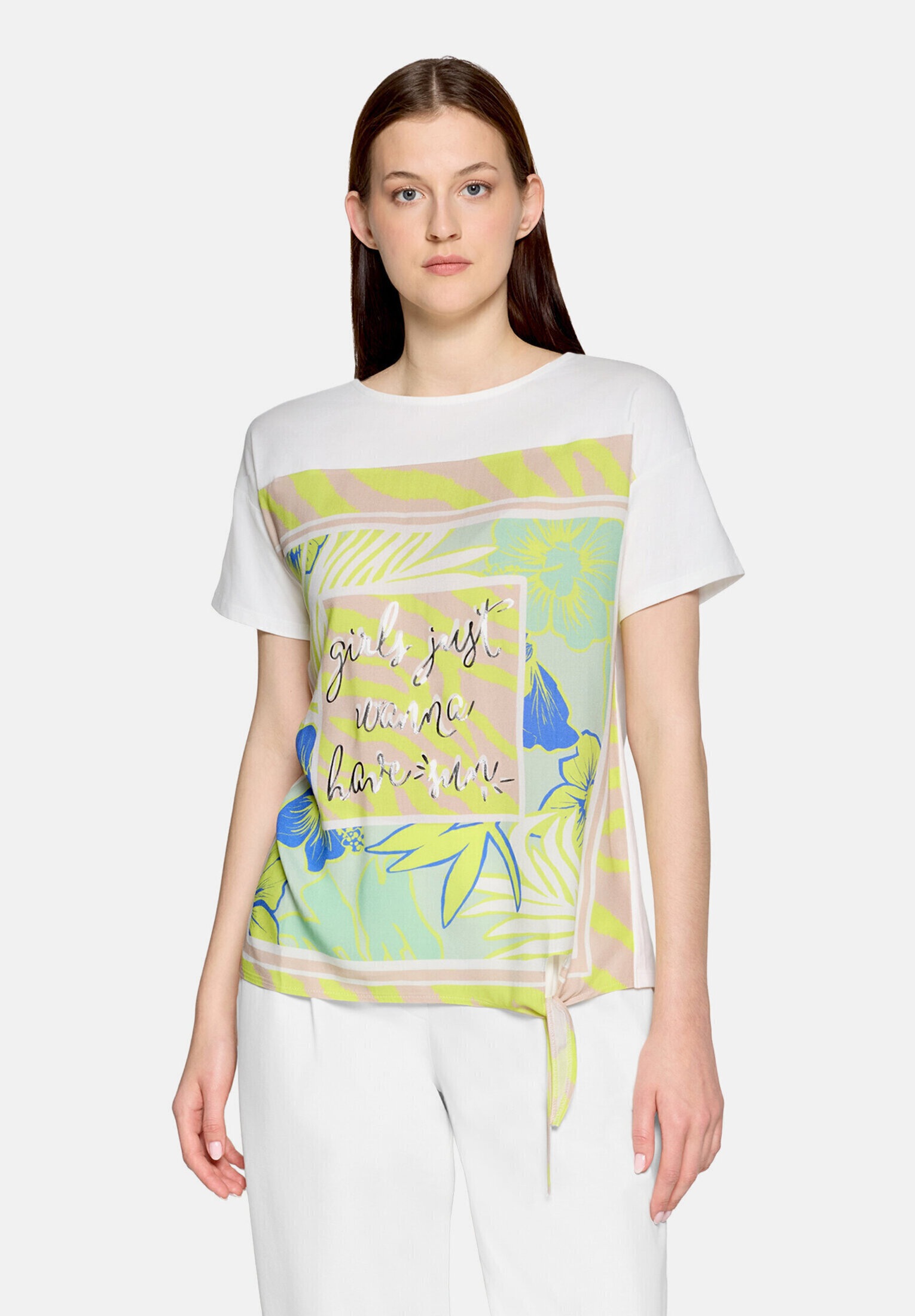 Betty Barclay Kurzarmshirt »Damen mit Schleifenknoten« 1 tlg.