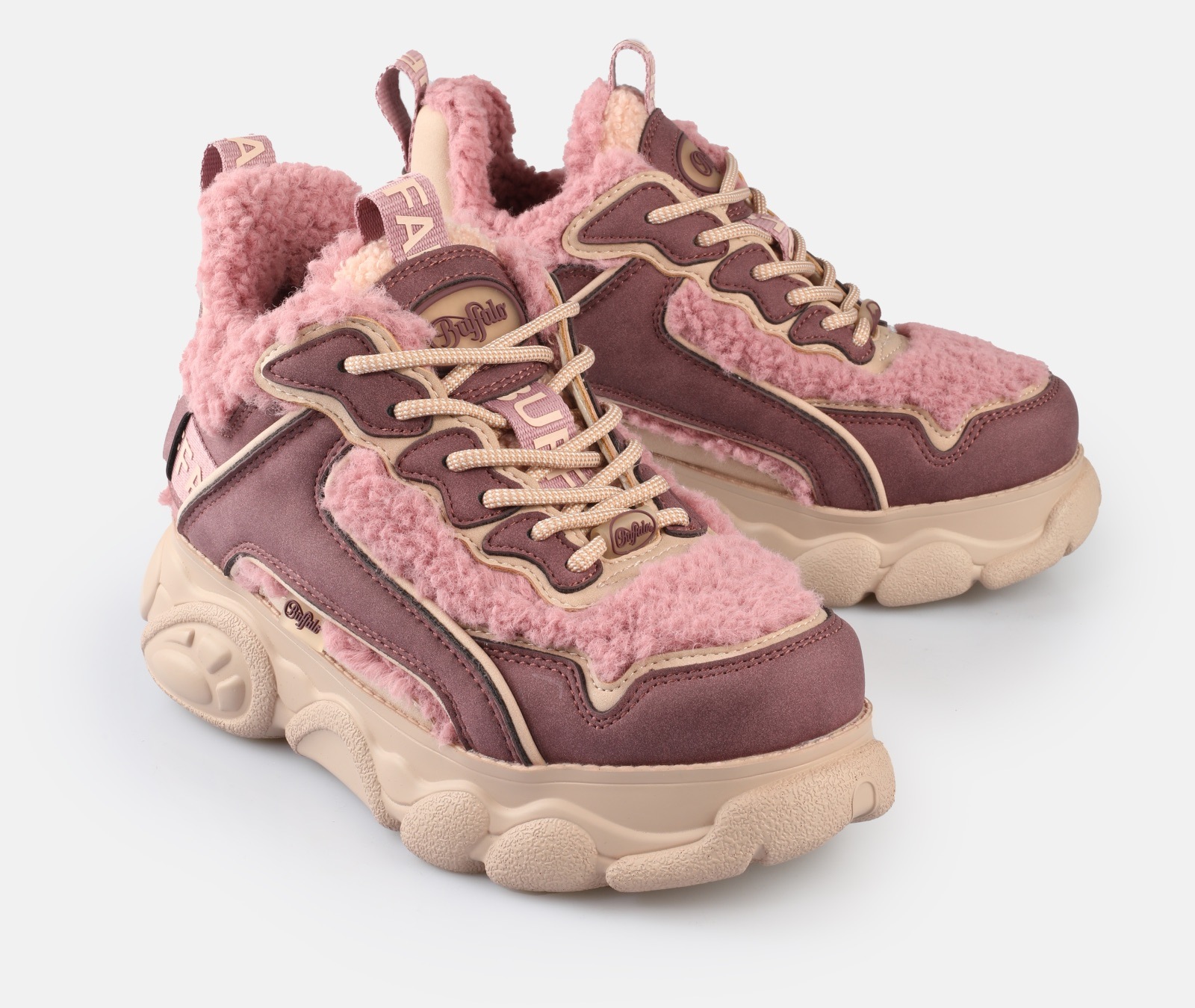 Buffalo Plateausneaker "CLD CHAI WARM" High Top Sneaker, Schnürboots, Winte günstig online kaufen