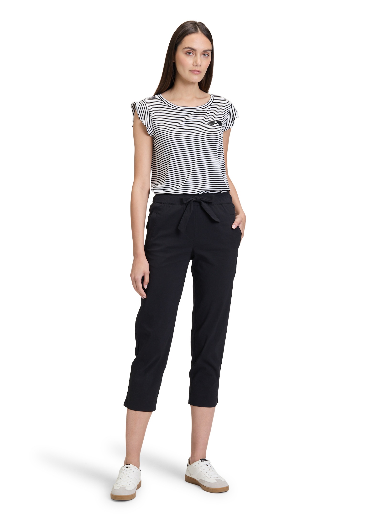 Betty&Co Stoffhose »Betty & Co Damen Casual-Hose mit elastischem Bund«, Material