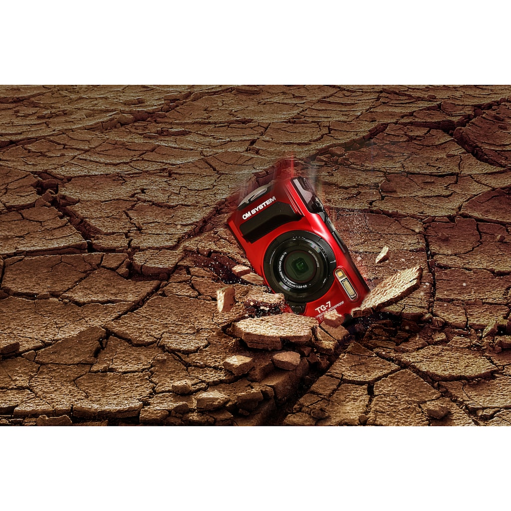 Olympus Kompaktkamera »Tough TG-7«, 12 MP, 4 fachx opt. Zoom, Bluetooth-WLAN (Wi-Fi)