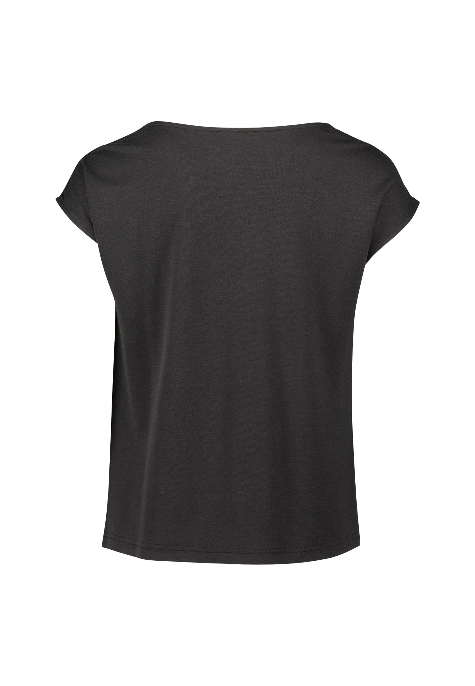 Zero T-Shirt »zero Jerseyshirt mit Wasserfallausschnitt«, (1 tlg.), drapiert /gerafft