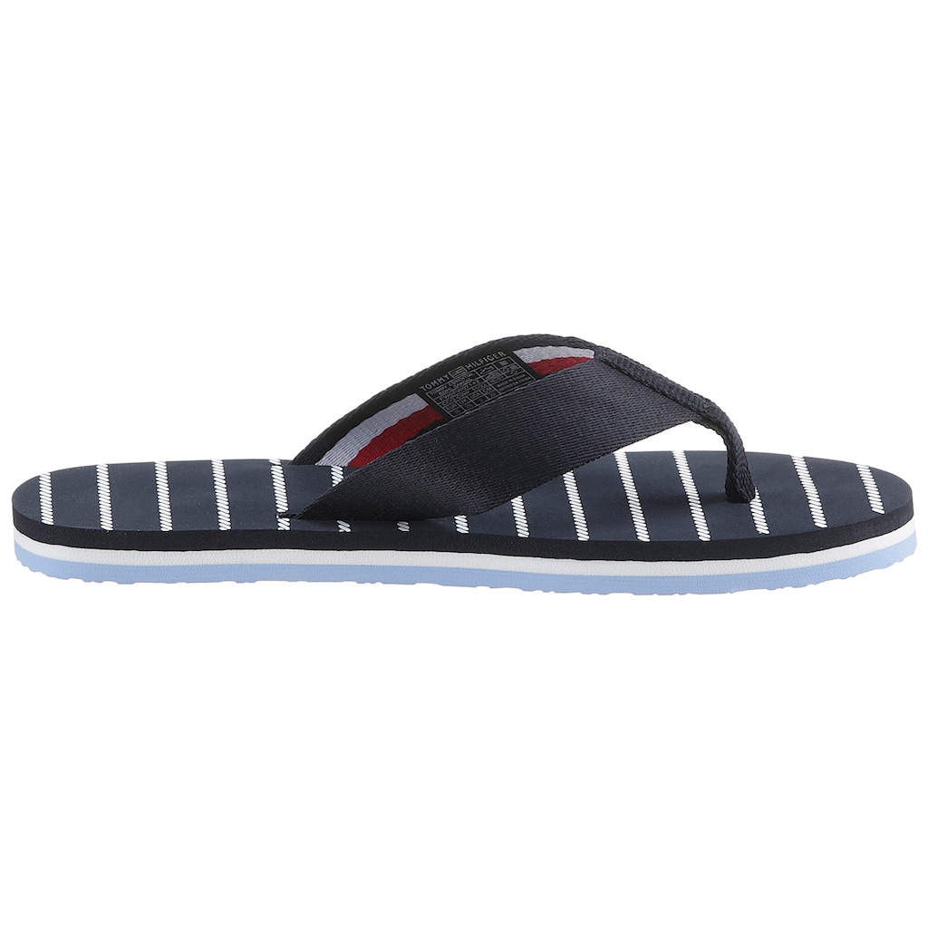 Tommy Hilfiger Zehentrenner »TOMMY ESSENTIAL ROPE SANDAL«