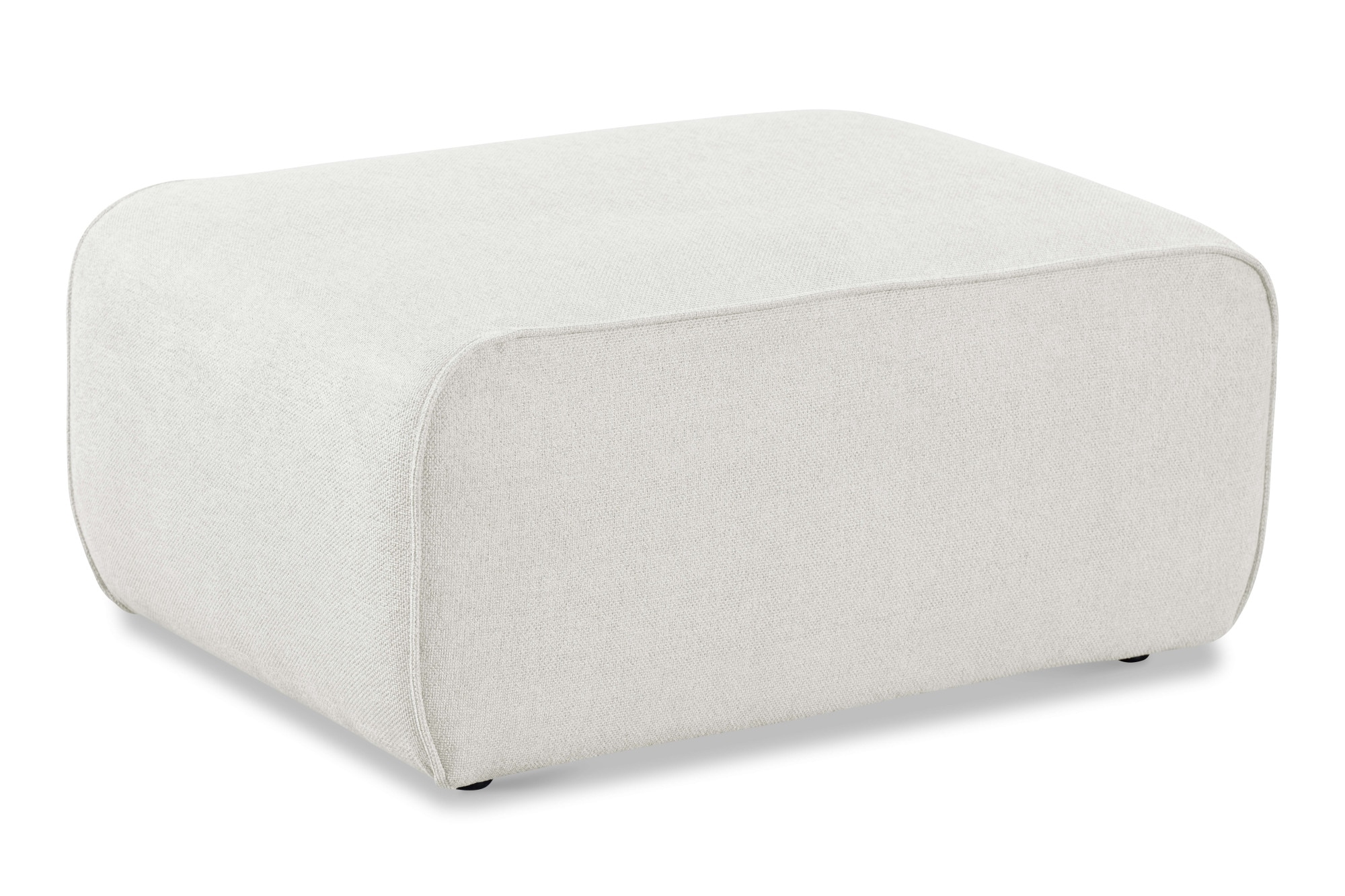 Home affaire Polsterhocker "Noord 92/66 cm" mit Kedernaht, schöne Serienergänzung