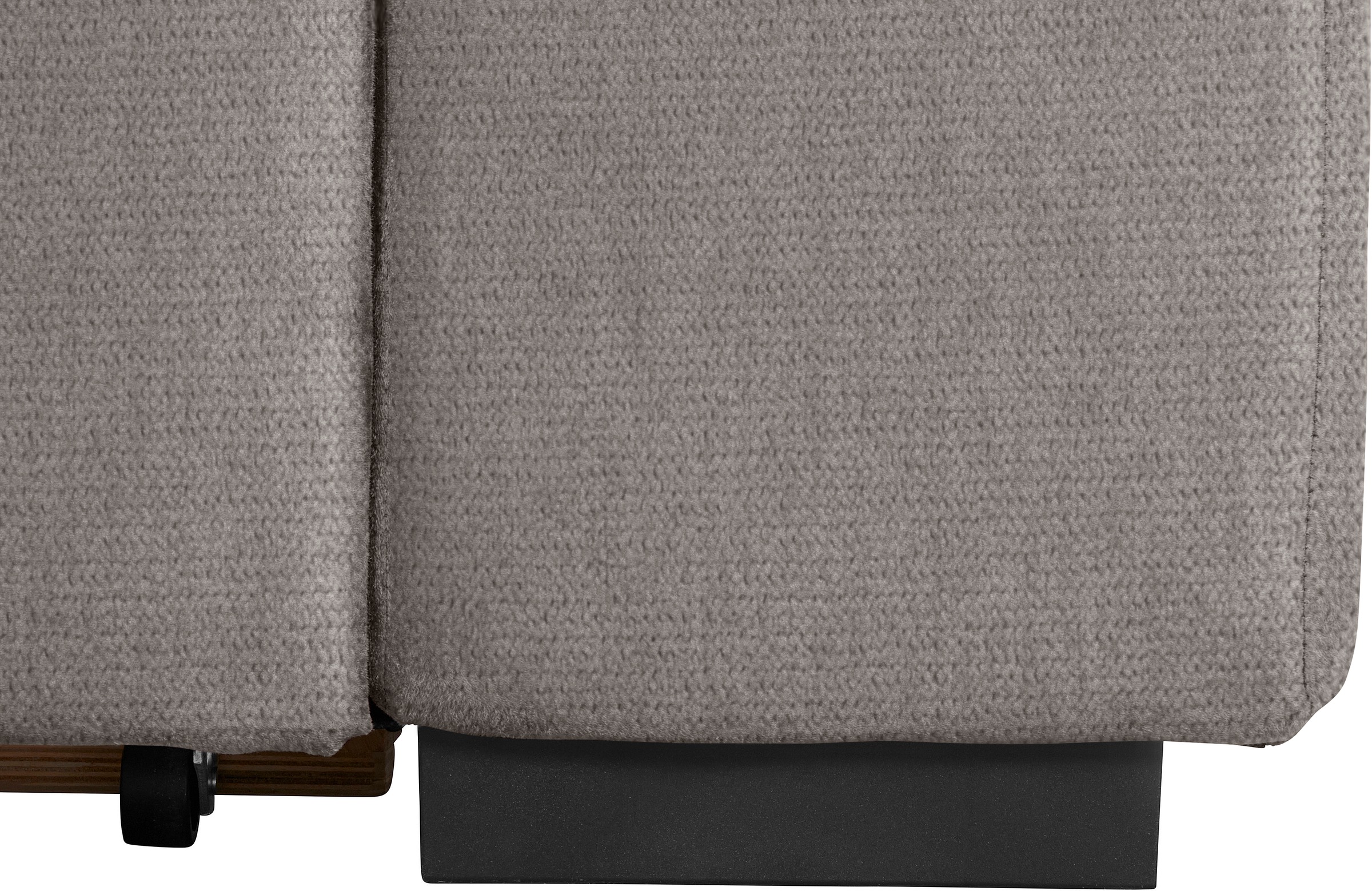 COTTA Ecksofa »Lola L-Form mit Kopfteilfunktion & Hocker«, (Set, mit Hocker), wahlweise mit Bettfunktion, Bettkasten & Armteilverstellung