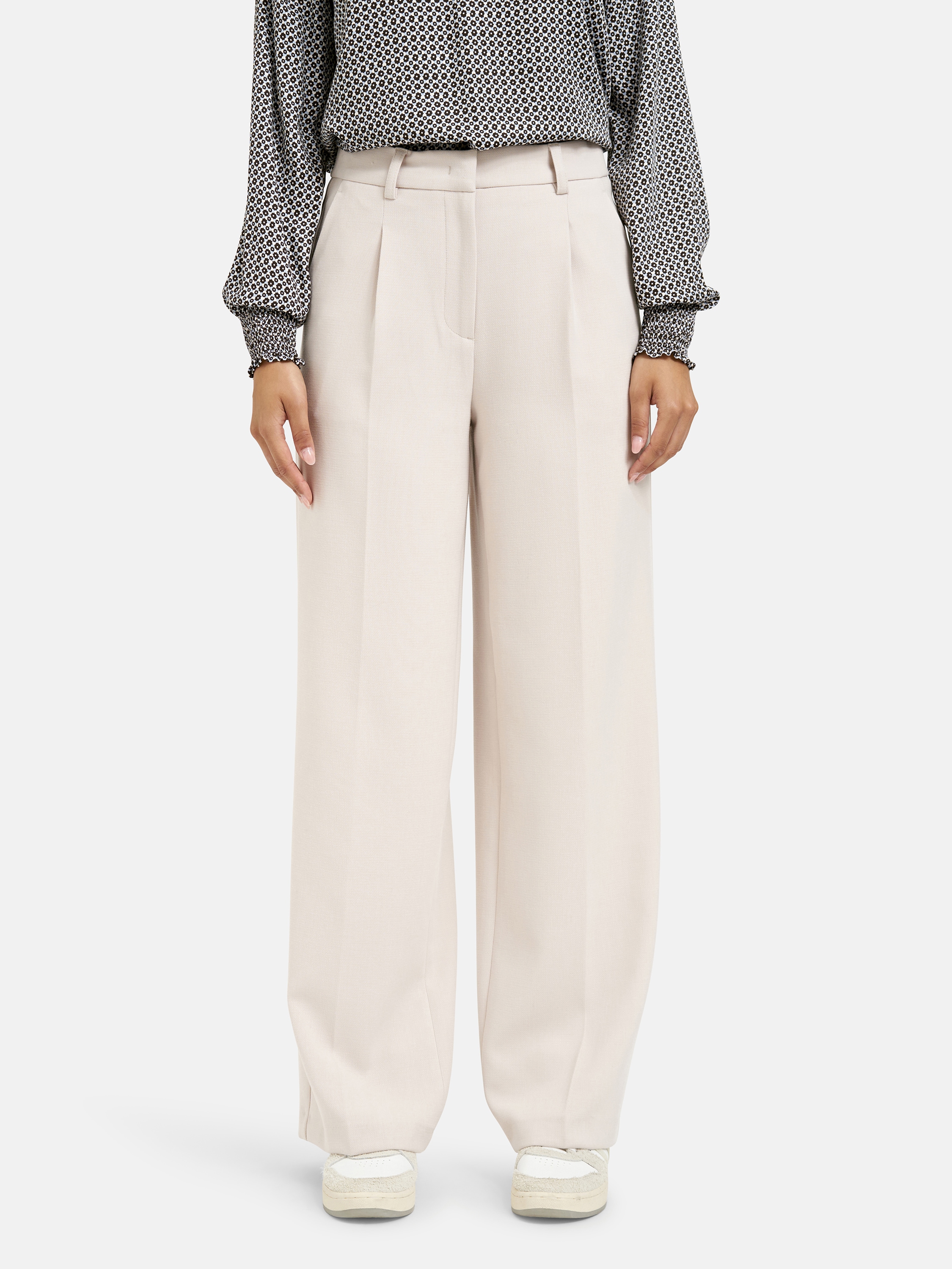 Milano Italy Stoffhose mit weitem Bein günstig online kaufen