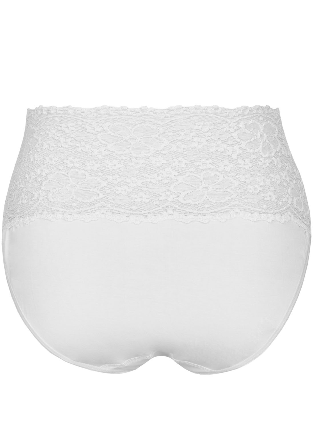 Thumbnail - Nina Von C. Taillenslip ""Millefleurs"", (2er Pack), eng, elastisch, bequem, feminin, breiter Bund mit Spitze, Viskosemi...