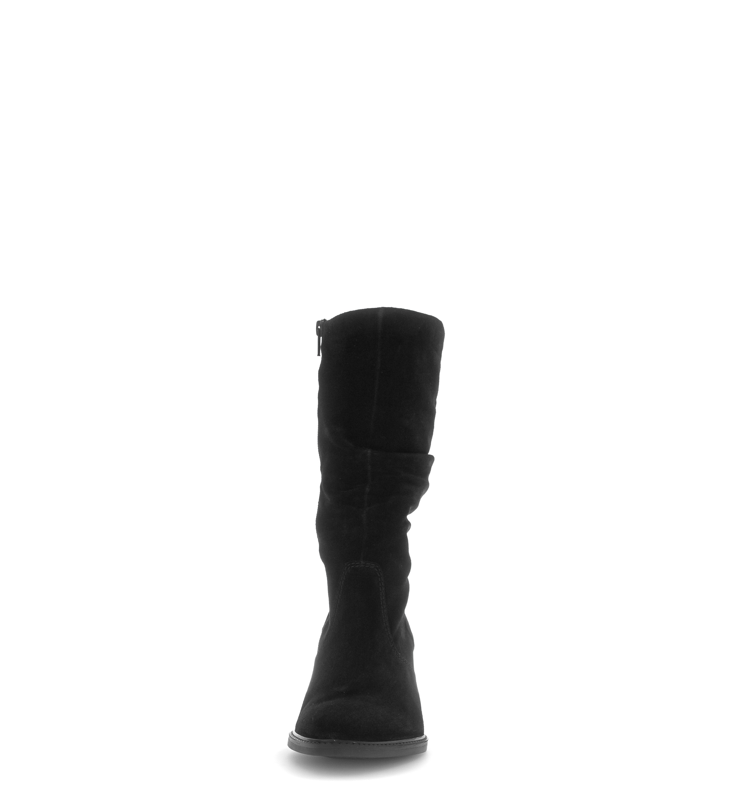 Gabor Stiefel  Blockabsatz, Langschaftstiefel mit Reißverschluss