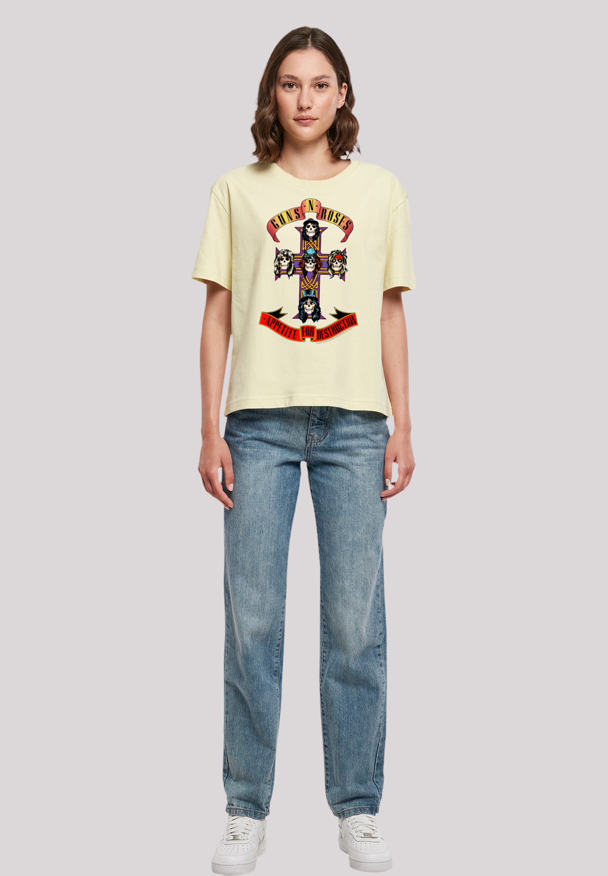 F4NT4STIC T-Shirt »Guns 'n' Roses Appetite For Destruction«, Premium Qualität