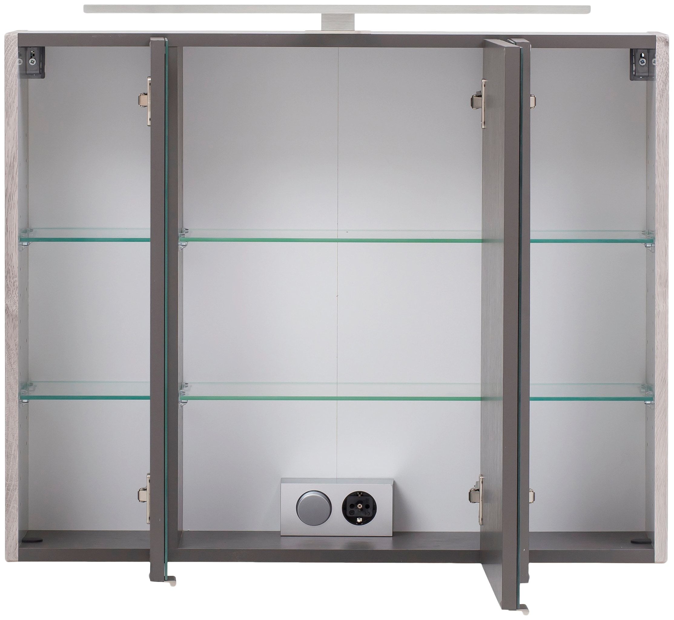 welltime Spiegelschrank »Windau«, 80 cm breit