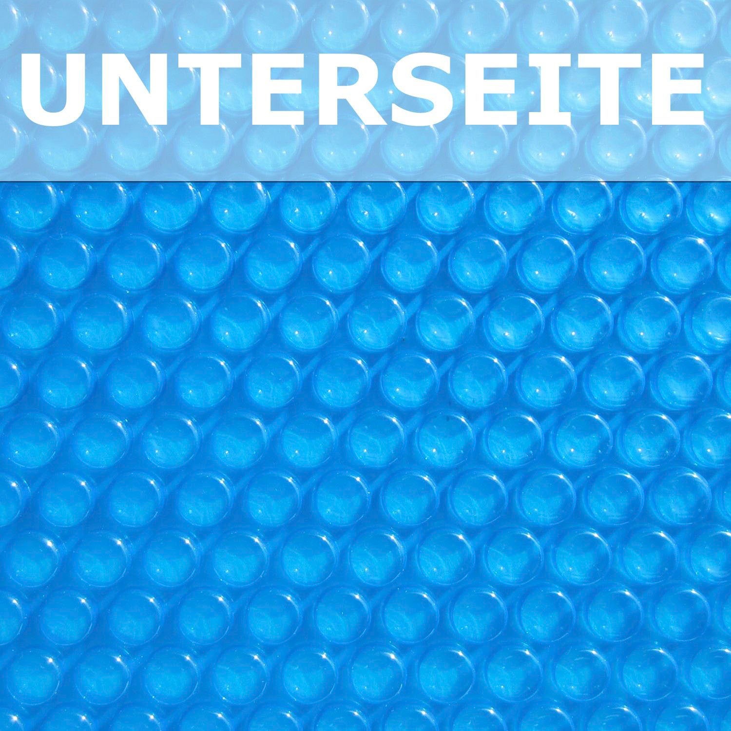 KWAD Rundpool »Steely Deluxe Heat inkl. Solarabdeckplane«, (Set, 7 tlg.), Höhe: 120 cm, mit Sandfilteranlage, Quarzsand und weiterem Zubehör