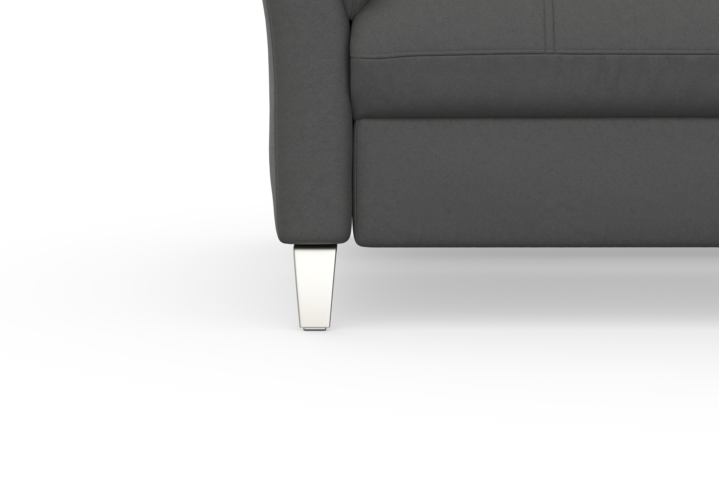 sit&more Ecksofa »Marano L-Form«, inklusive Kopfteilverstellung, wahlweise mit Bettfunktion, Bettkasten
