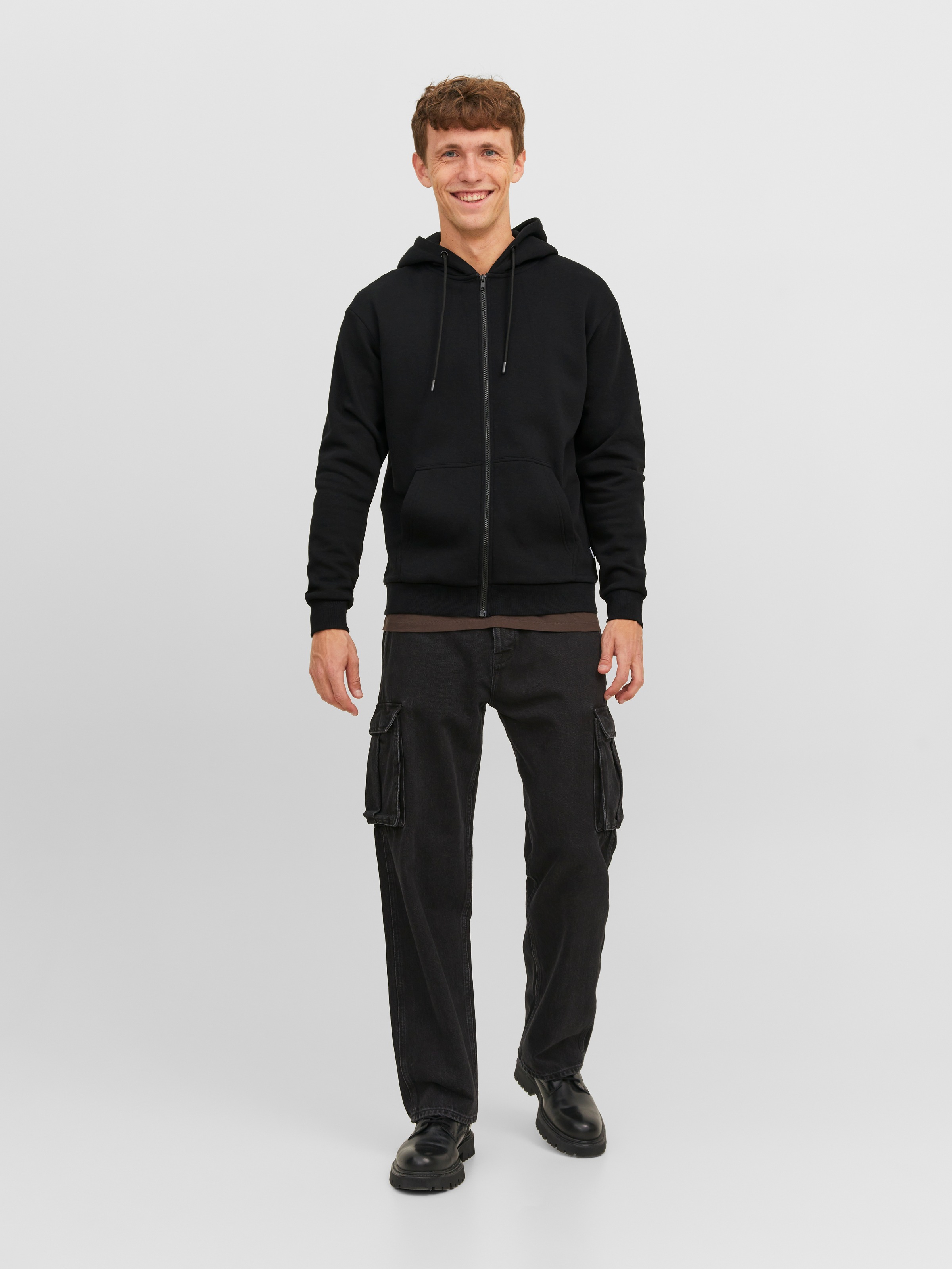 Jack & Jones Sweat-shirt à Zip Bradley Black M Homme 3