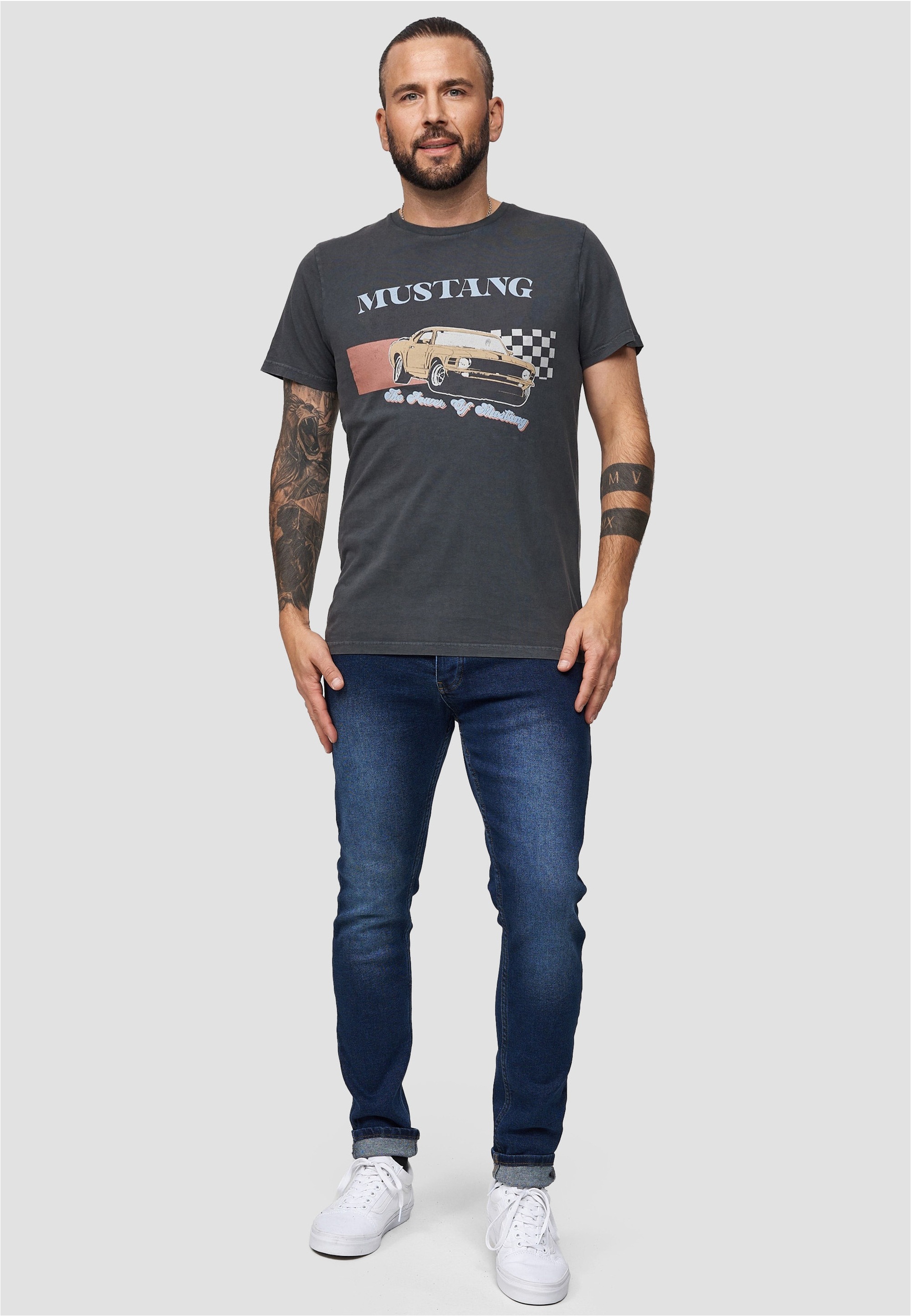 Recovered T-Shirt "Ford The Power Of Mustang", (1 tlg.), mit coolem Ford Mu günstig online kaufen