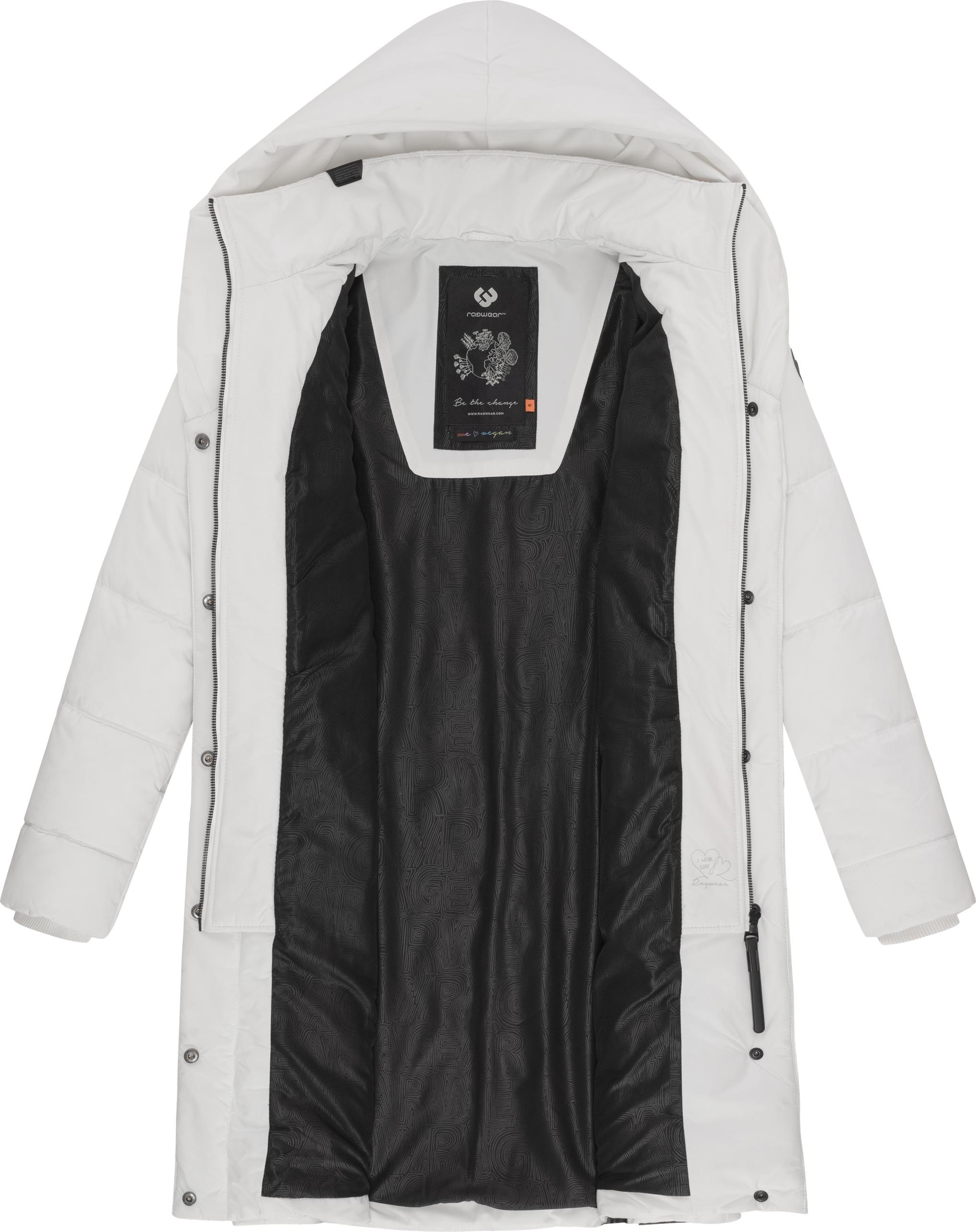 Ragwear Steppmantel »Natalka«, stylischer, gesteppter Winterparka mit gefütterter Kapuze
