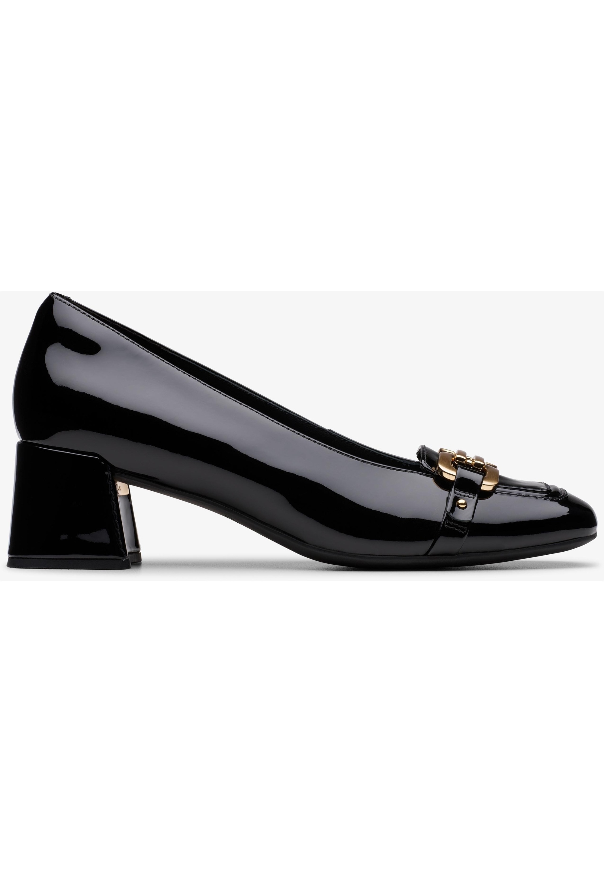 Clarks Slipper »Nyta45 Court«, mit durchdachten Details für Eleganz und Komfort