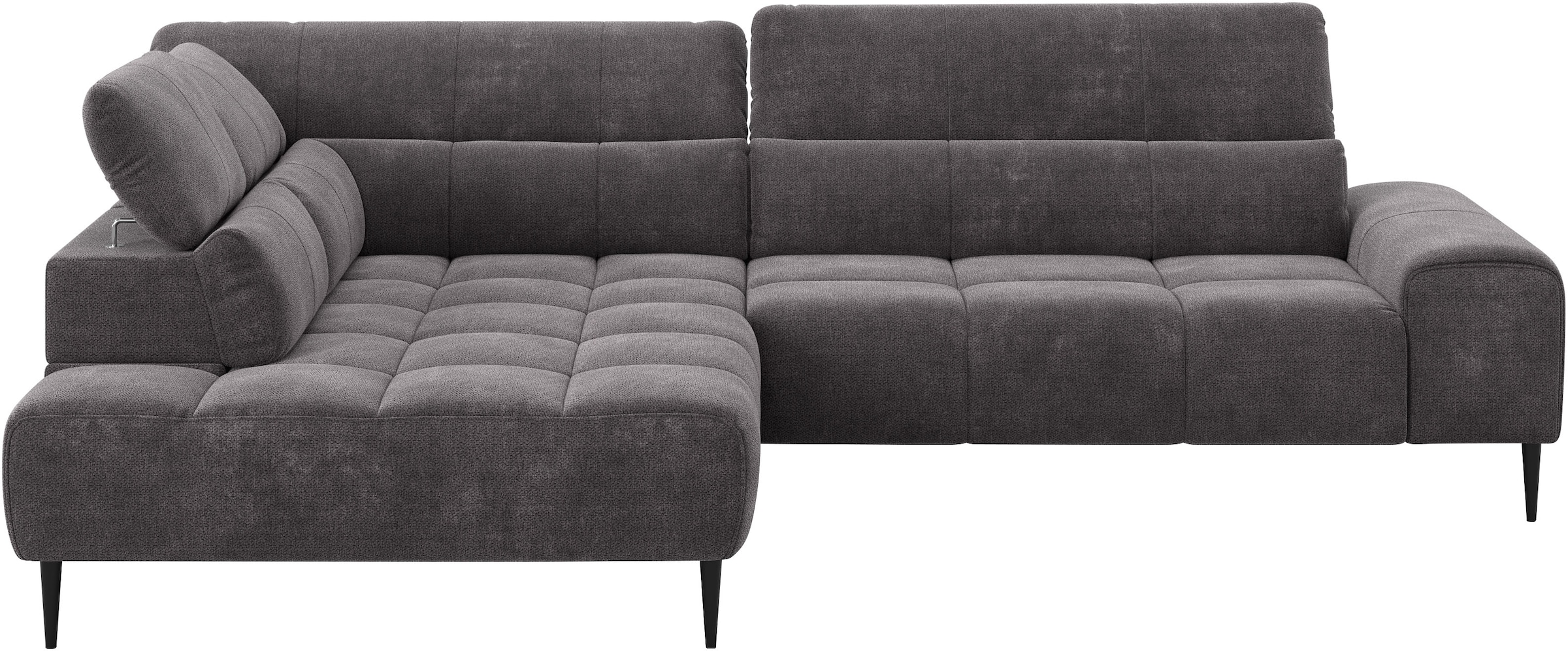 COTTA Ecksofa "Theo L-Form, B: 298 cm" mit Kopfteilverstellung, optional Si günstig online kaufen