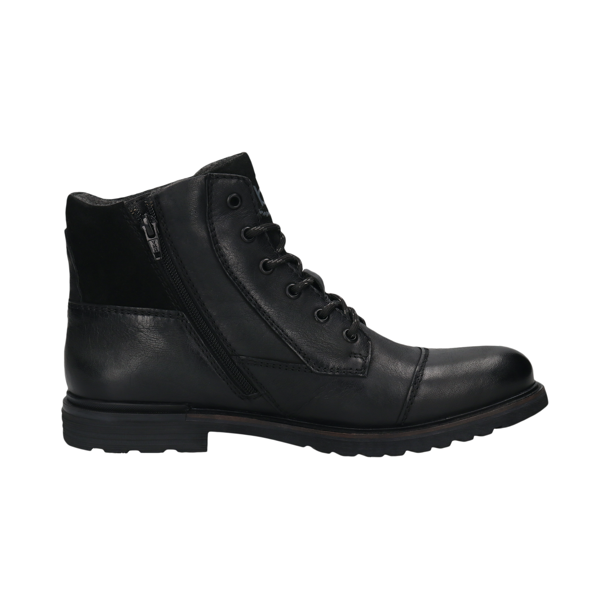 bugatti Schnürboots, Stiefel, Winterboots, Workerboots mit modischer Zierschnalle
